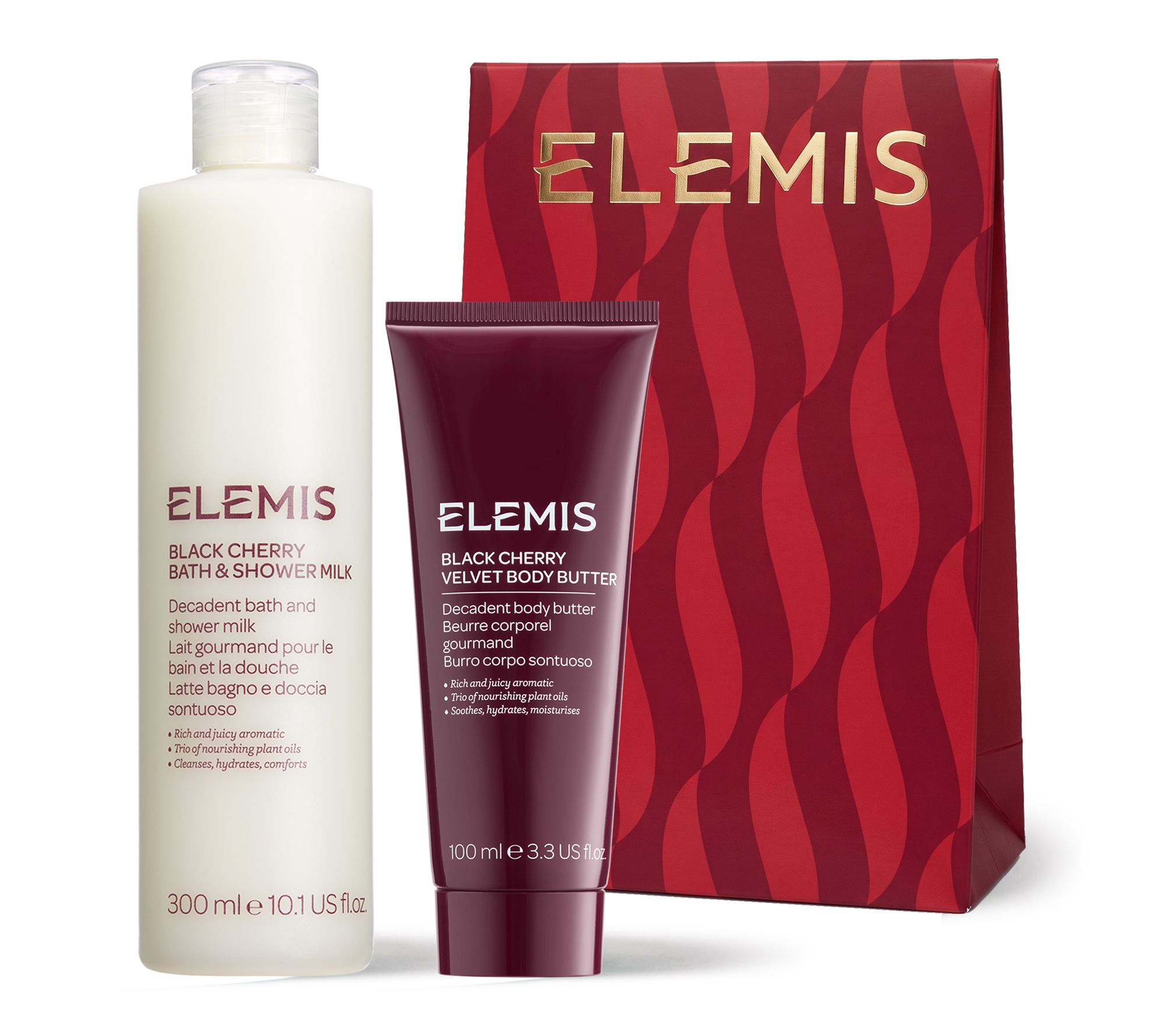  ELEMIS Luxury Bath & Shower Milk and Body Butter Gift Set