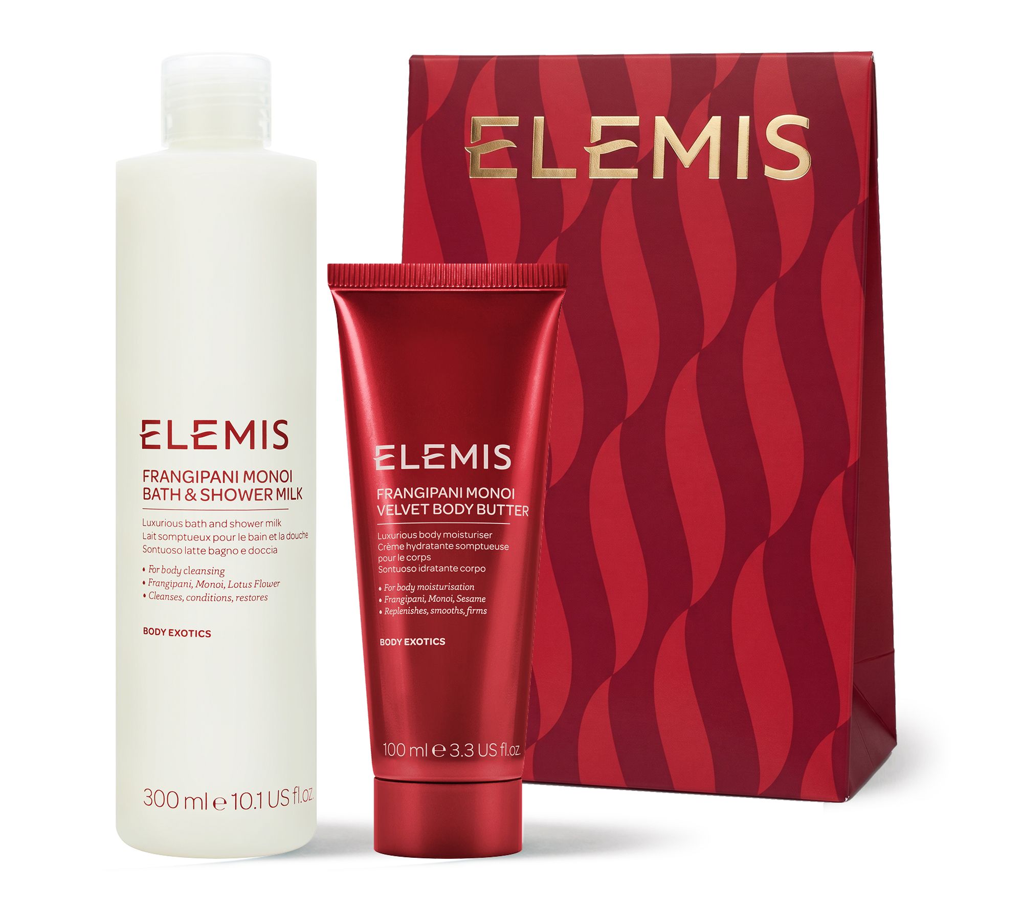 ELEMIS Luxury Bath & Shower Milk and Body Butter Gift Set