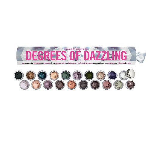 bareMinerals Degrees of Dazzling 20-pc Eyecolor Collection