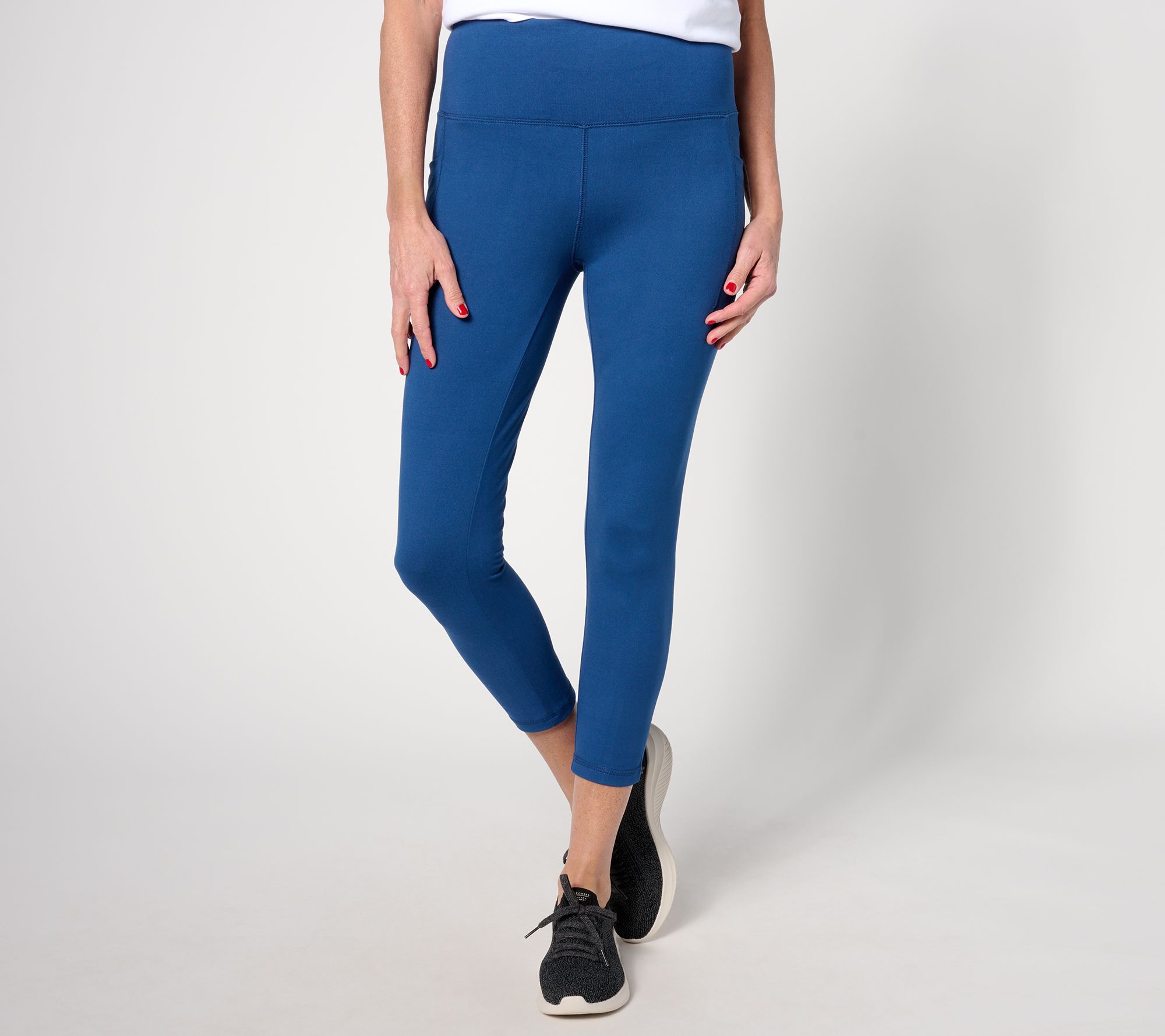 Belle Body by Kim Gravel Regular Phone Pocket Cropped Leggings