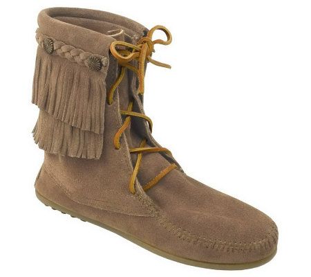 qvc minnetonka moccasins