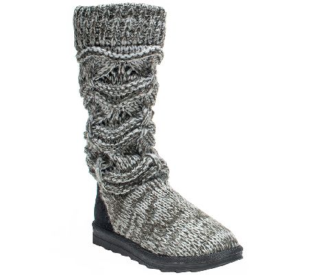 knit boots