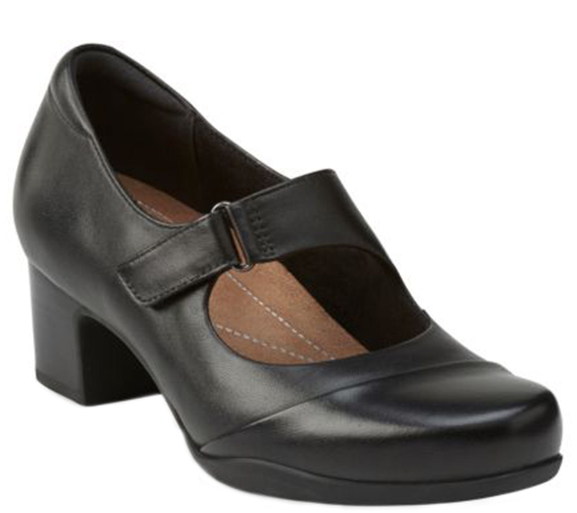 Clarks Artisan Leather Mary Jane Pumps 