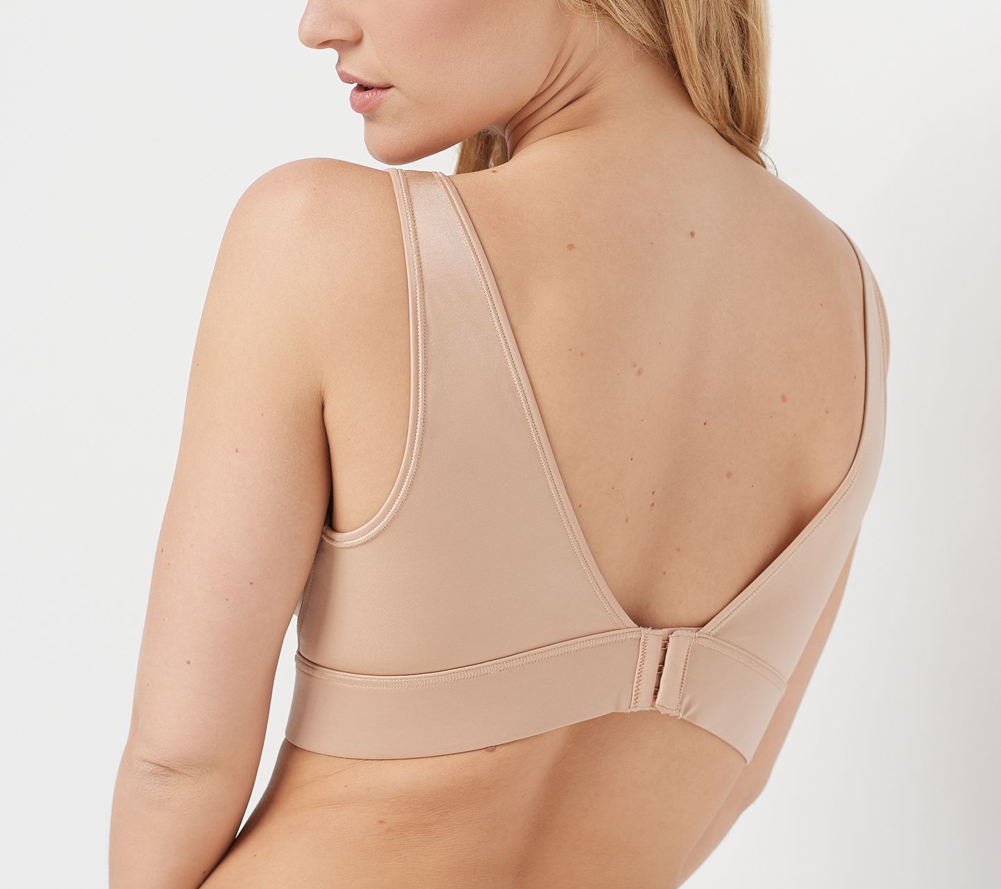 QCC Jockey Forever Fit Unlined 3 Pack Bra Colour Nude Multi Large RRP £62.