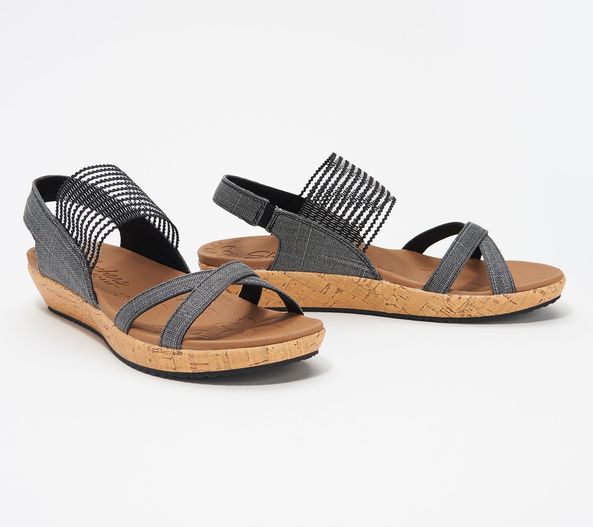 skechers slingback demi wedge