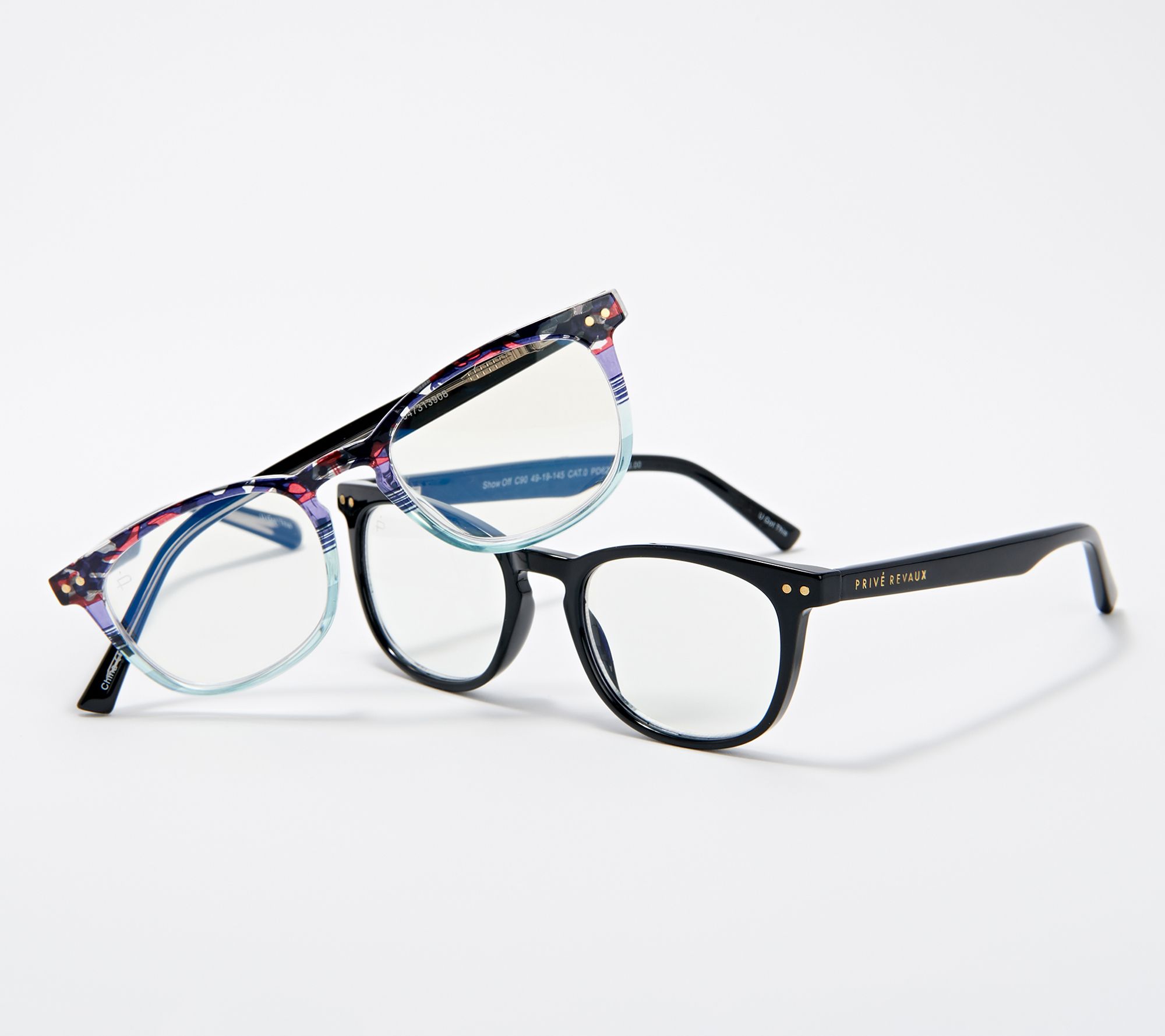 Flaunt Semi-Rimless Women's Anti-Blue Light Glasses –
