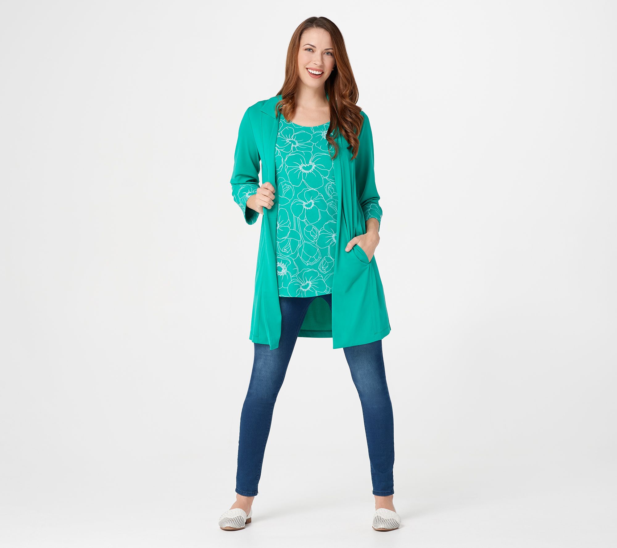 qvc susan graver liquid knit tops