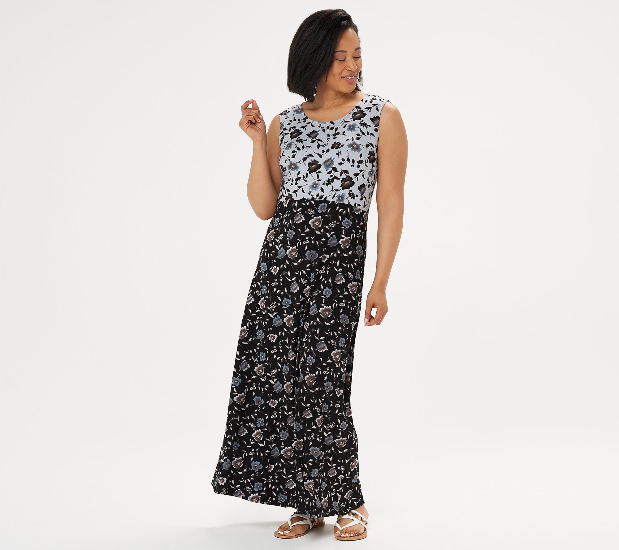 qvc plus size maxi dresses