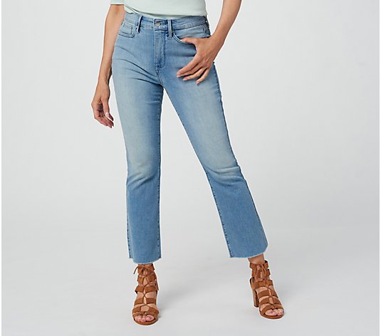 NYDJ Slim Bootcut Jeans with Fray Hem- Camille