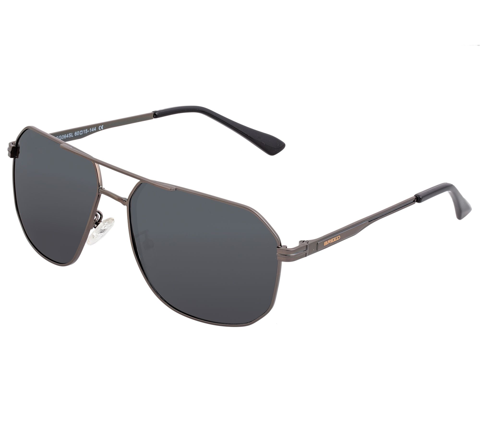 Breed Men's Polarized Aviator Sunglasses - Norma