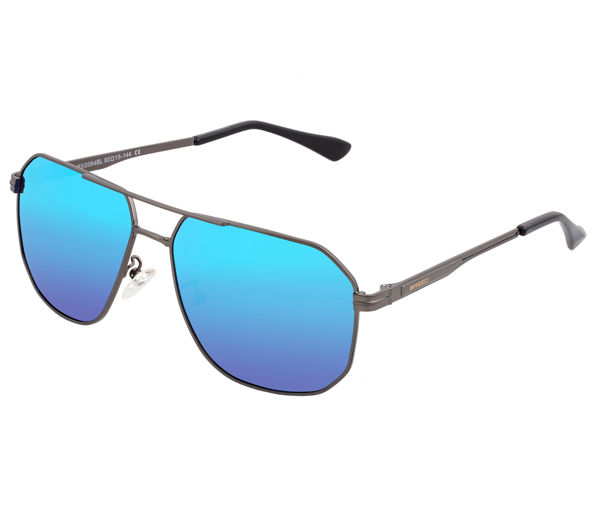 Breed Men's Polarized Aviator Sunglasses - Norma