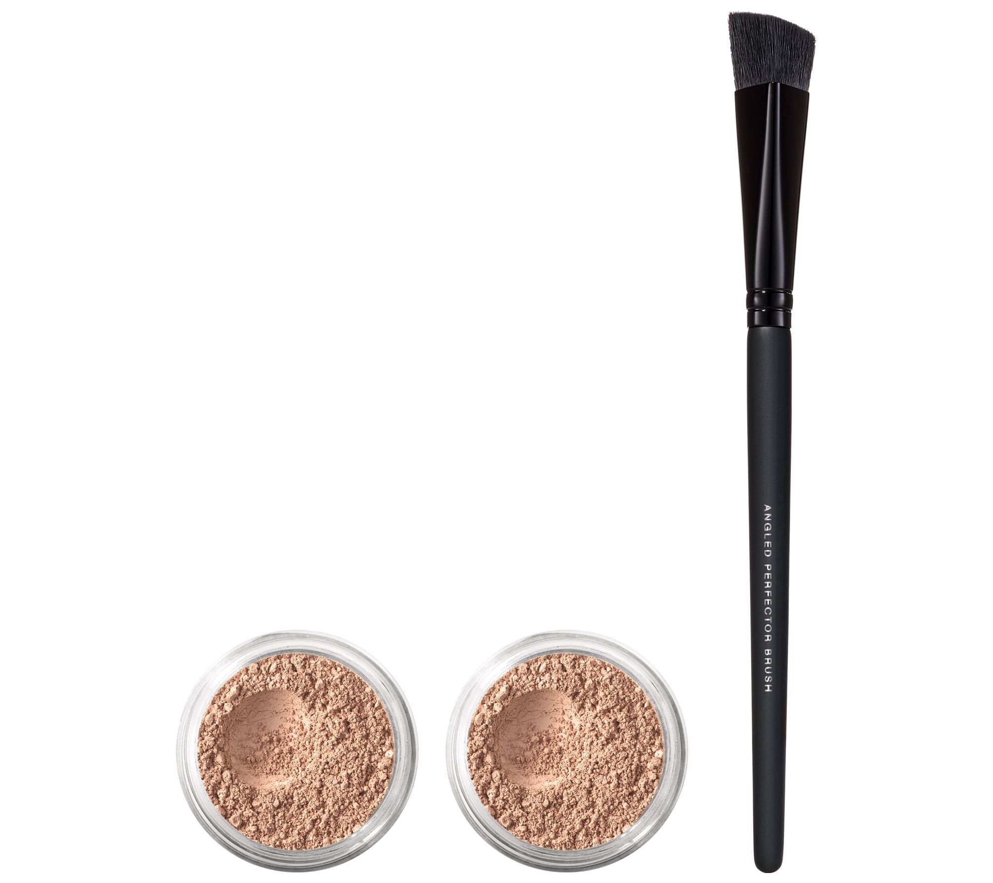 bareMinerals Bisque Concealer Duo with Angled Perfector Brush