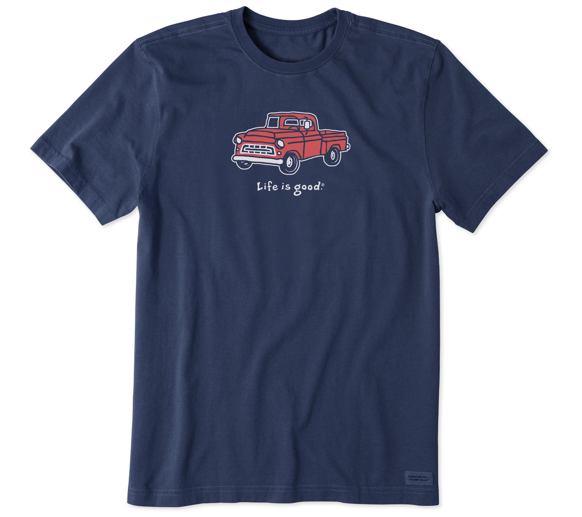 Life is Good Men's Vintage Pickup Truck CrusherTee