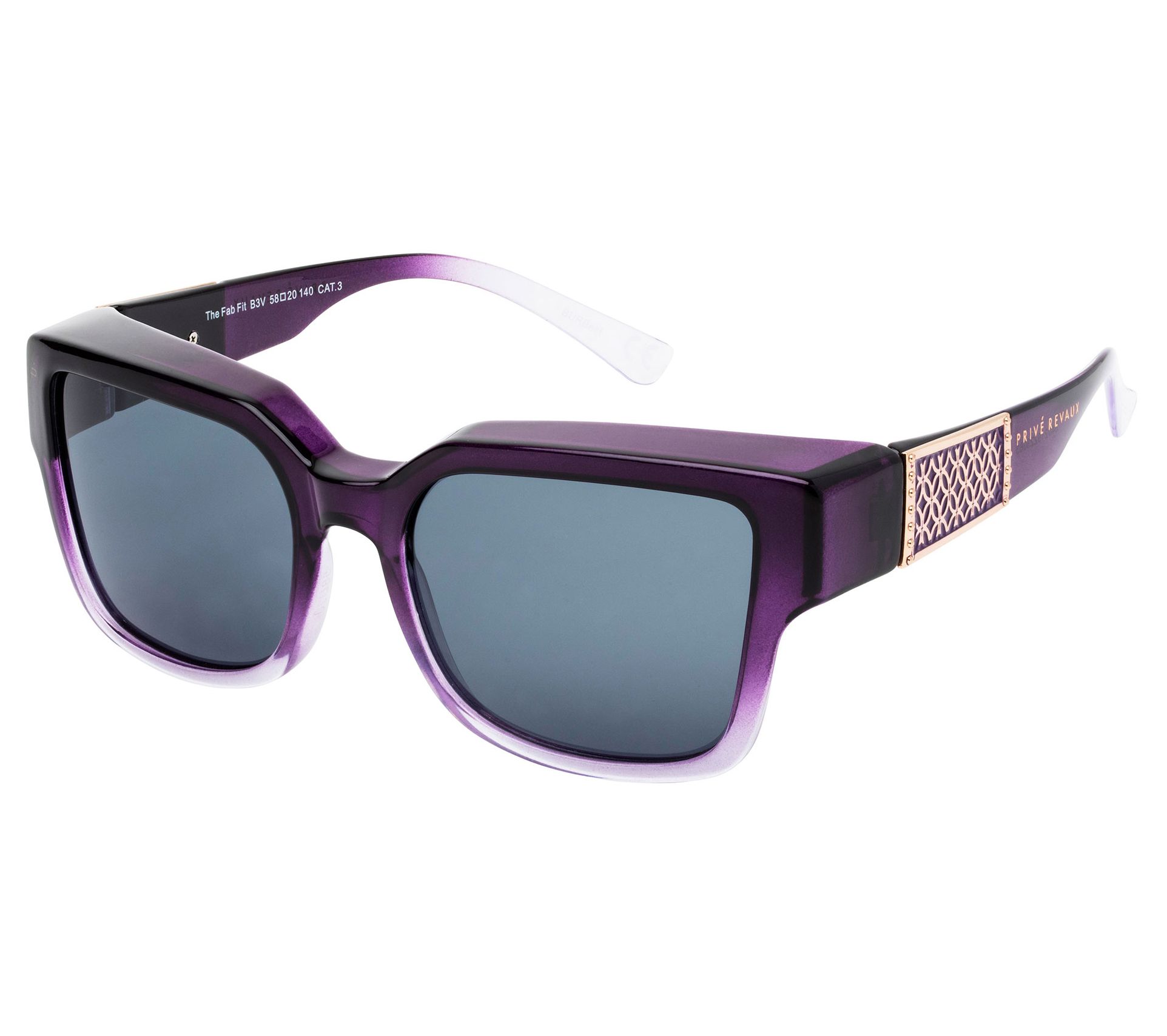 Privé Revaux | The Glide Sunglasses | Black | Medium