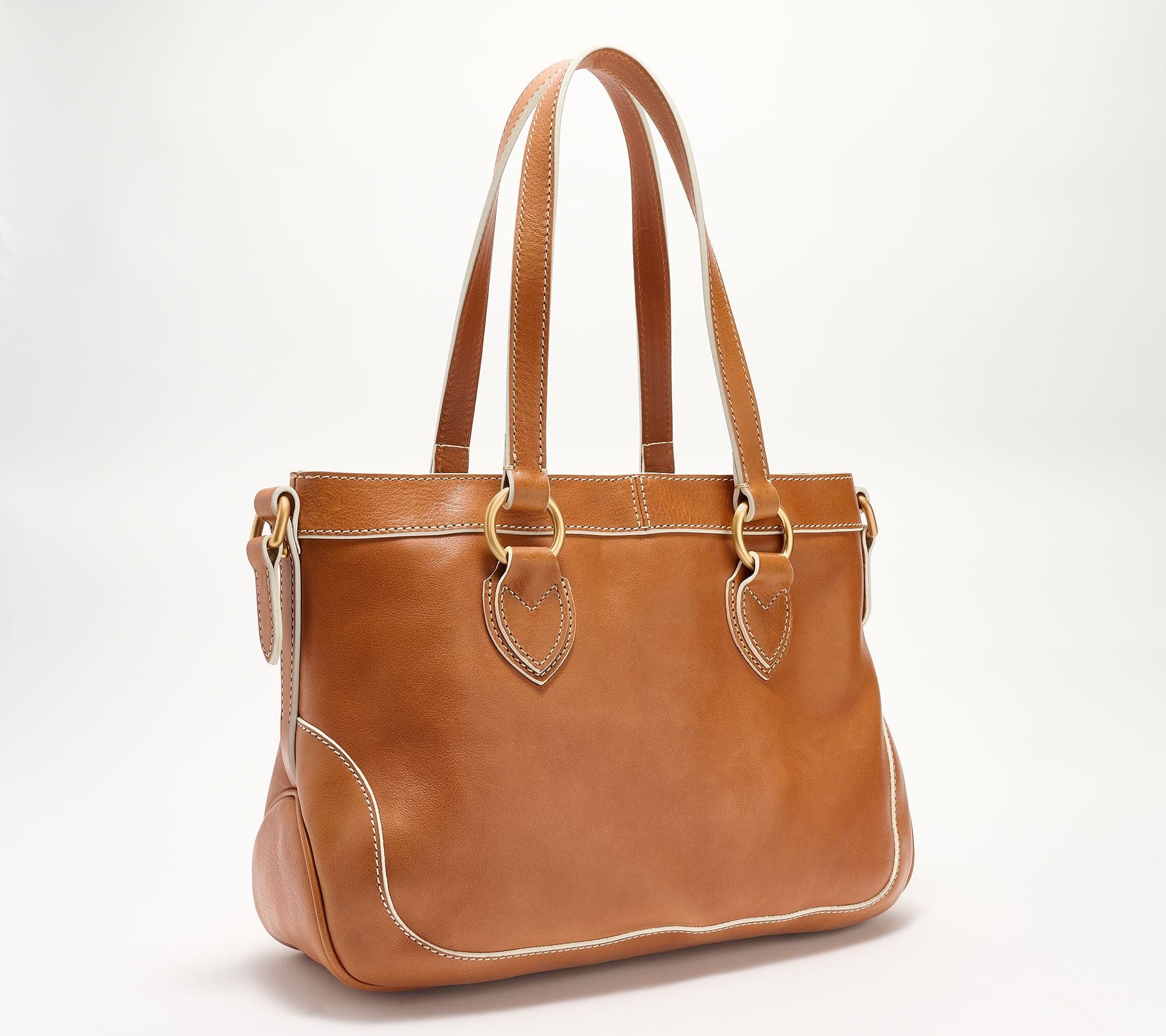 Dooney & Bourke Florentine Leather Shopper Bag ,Natural