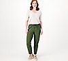 "As Is" J Jason Wu Petite Tapered Knit Jogger with Satin Detail, 2 of 2