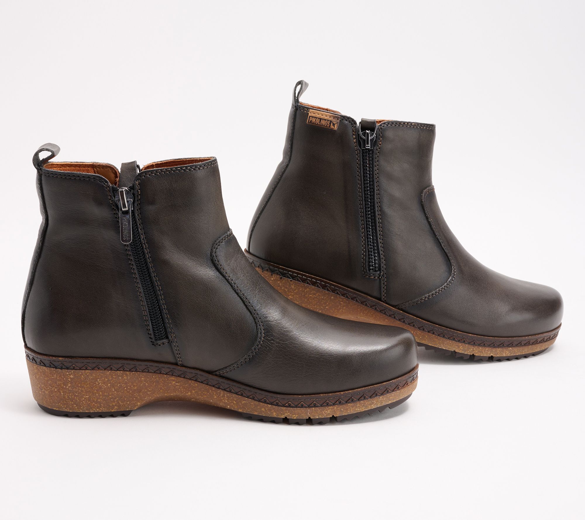 Pikolinos Leather Ankle Boots - Guardamar