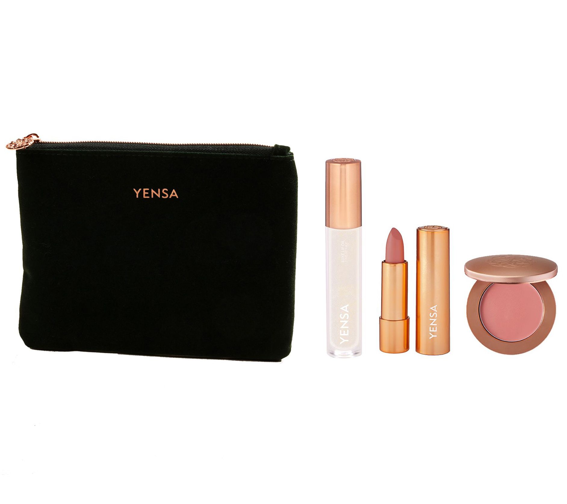 YENSA Beauty Lip and Cheek Holiday Set