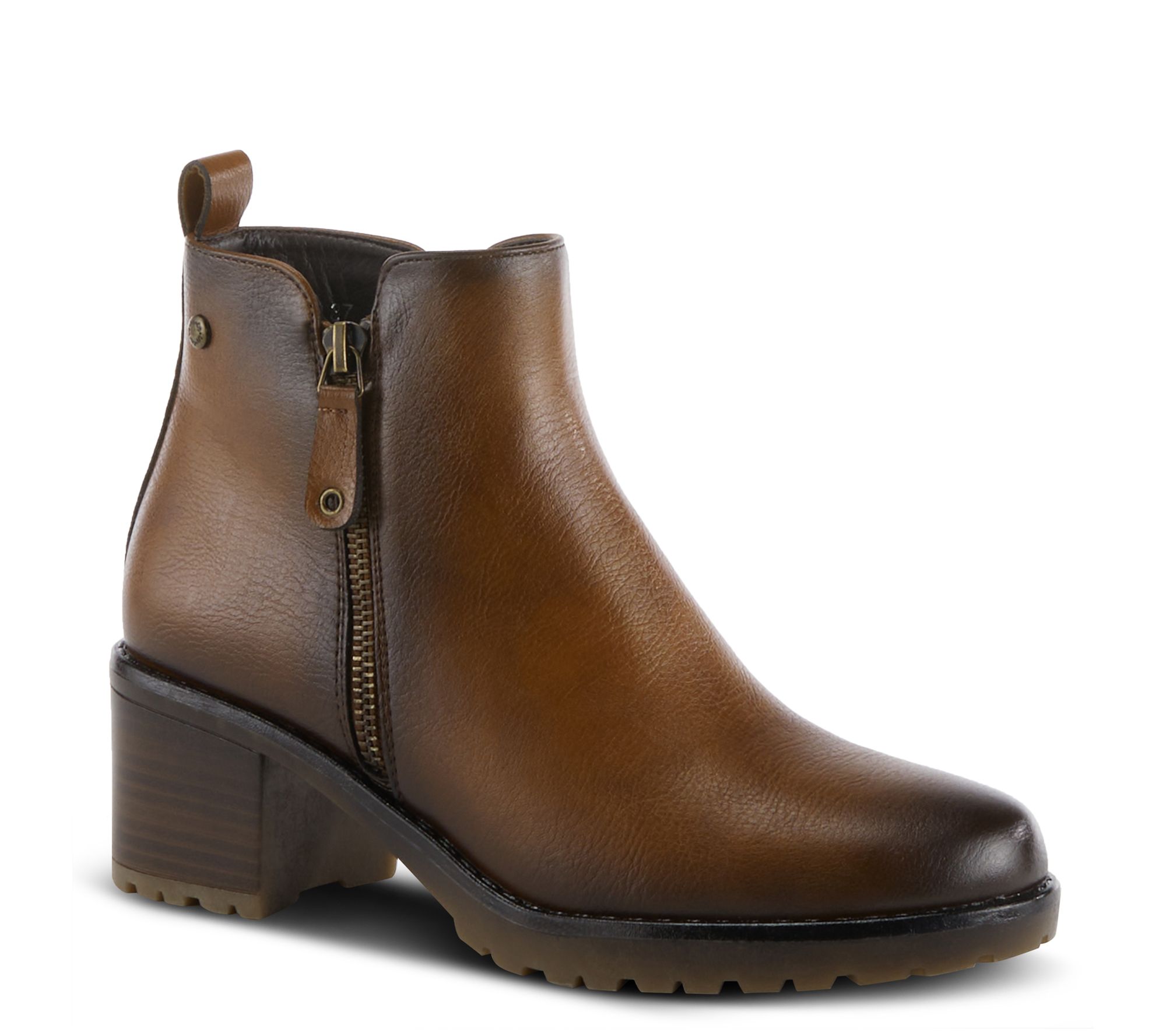 Patrizia by Spring Step Burnished Bootie - Irie