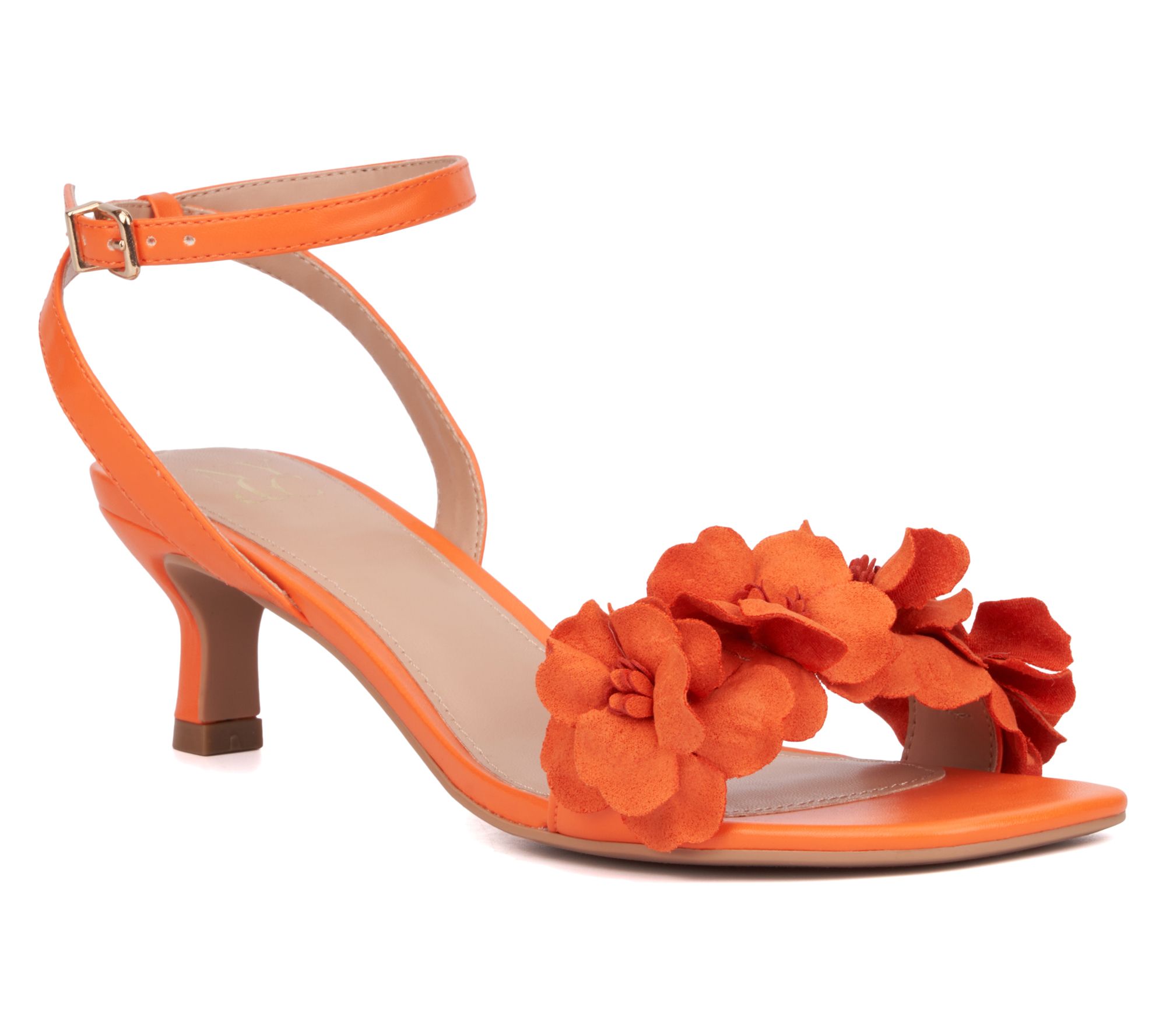 New York & Company Women's Gwendolyn Kitten Heel Sandal