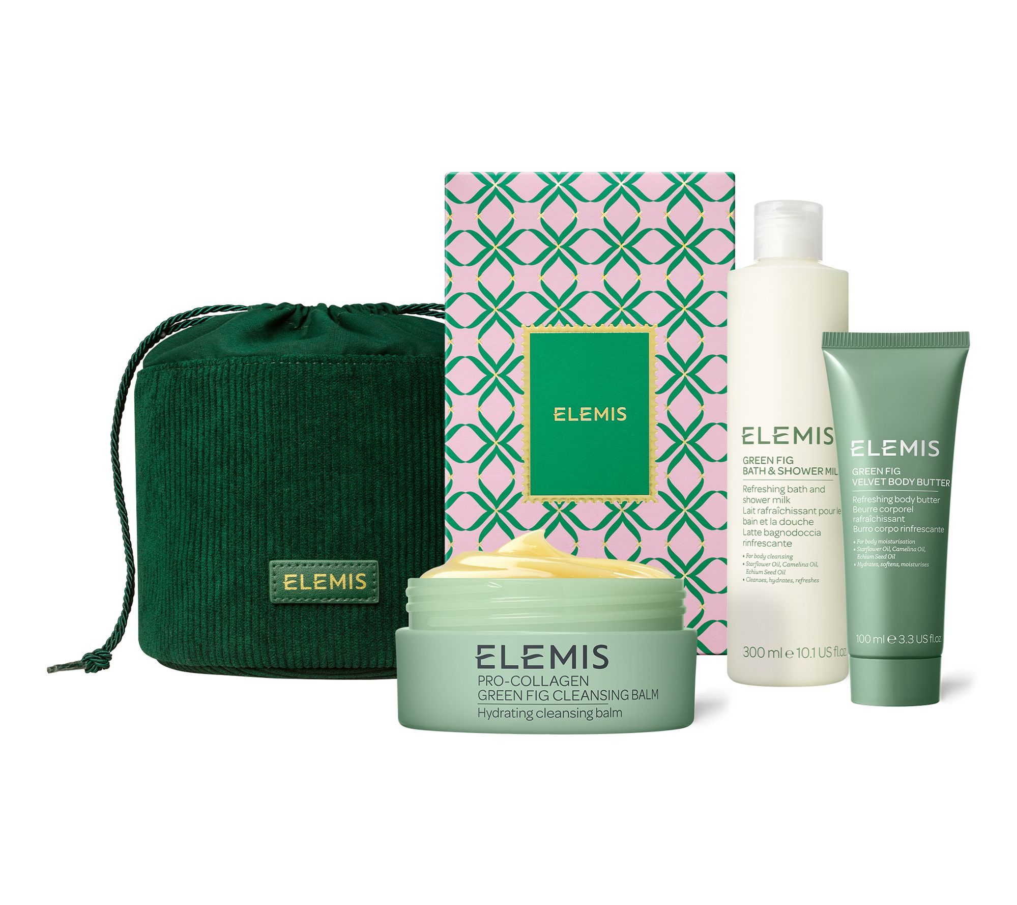 ELEMIS Pro-Collagen Green Fig Luxury Face & Body Gift Set