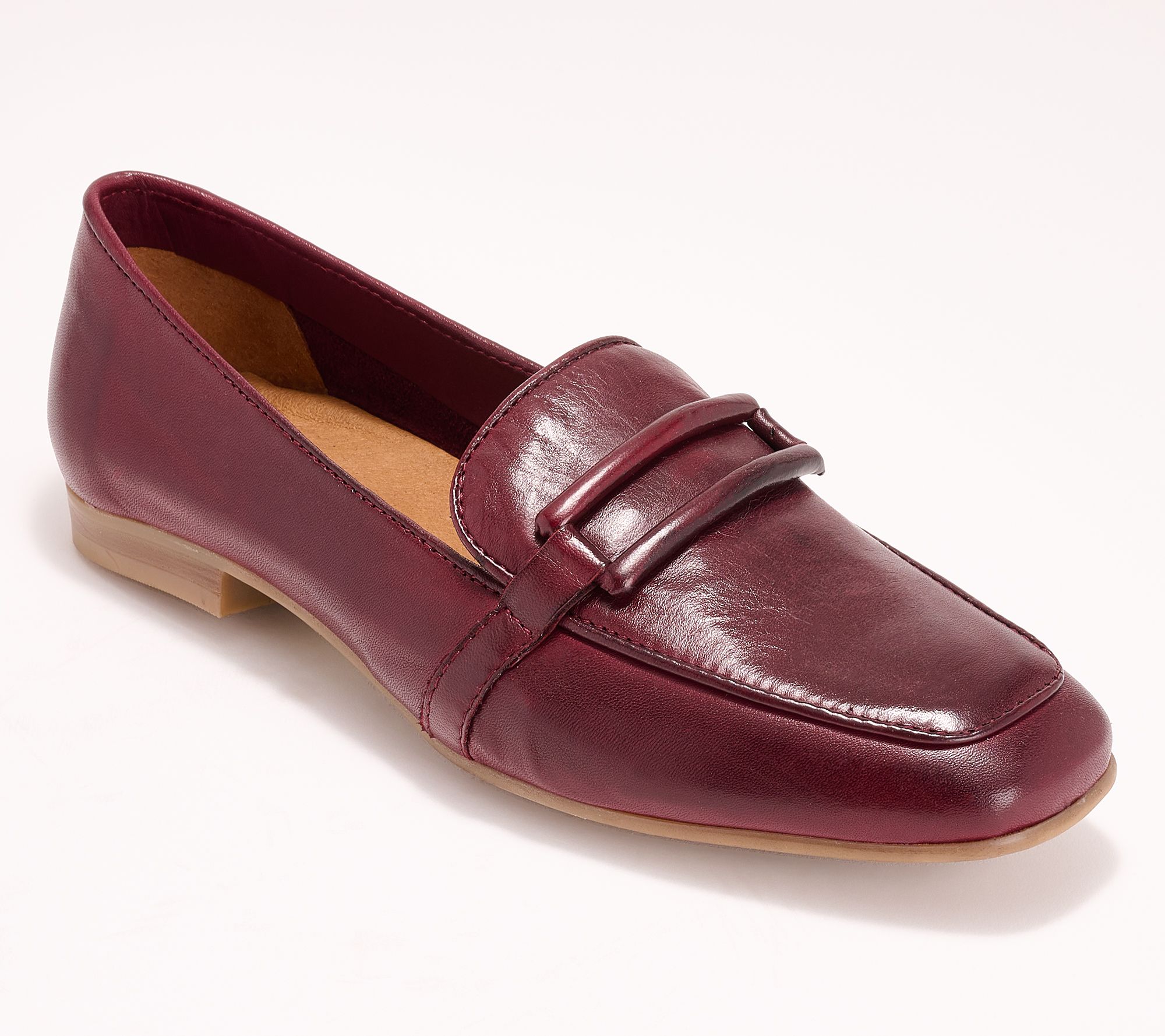 As Is Miz Mooz Leather Flats - Ziya