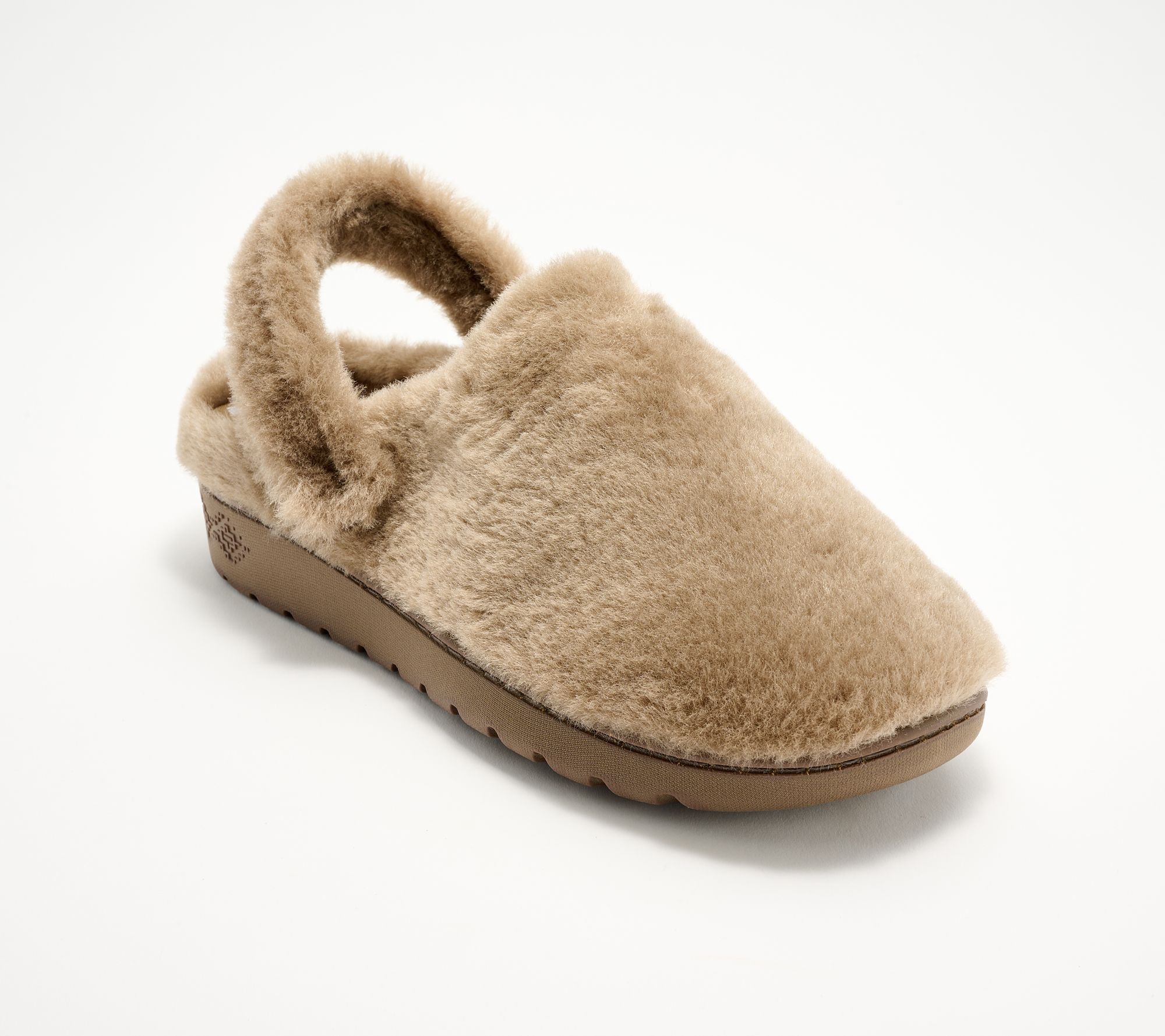 "As Is" MUK LUKS Cozy Slippers with Backstrap - Lisa