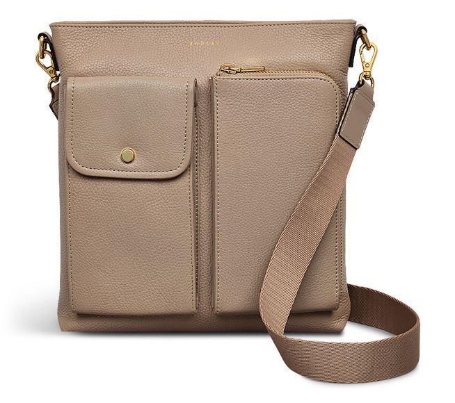 RADLEY Selby Crescent Leather Zip Crossbody