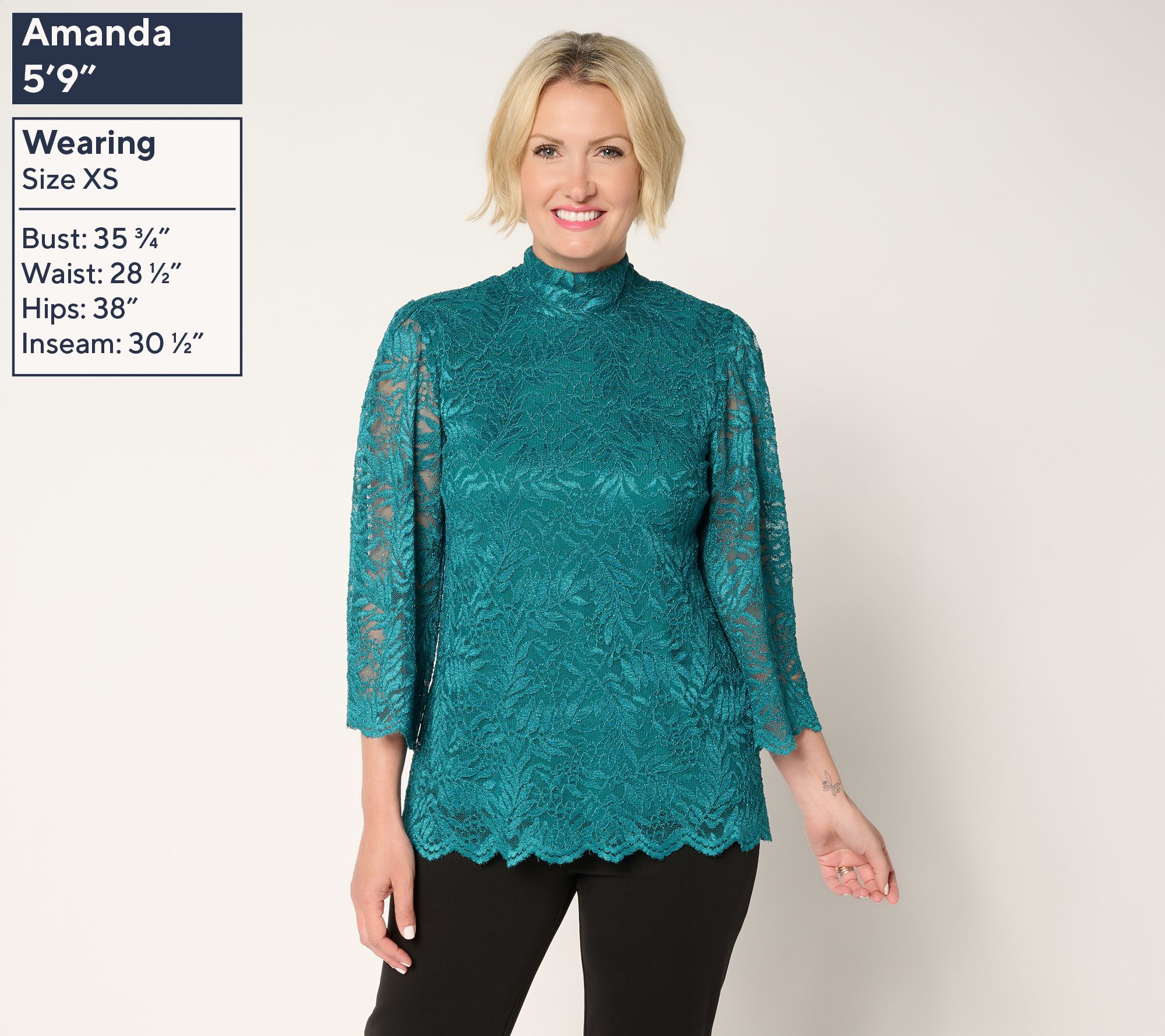 【正規品】Candy sleeve tulle tops blue gray Buy ANDI OVERSIZED TEE | Johnny Was