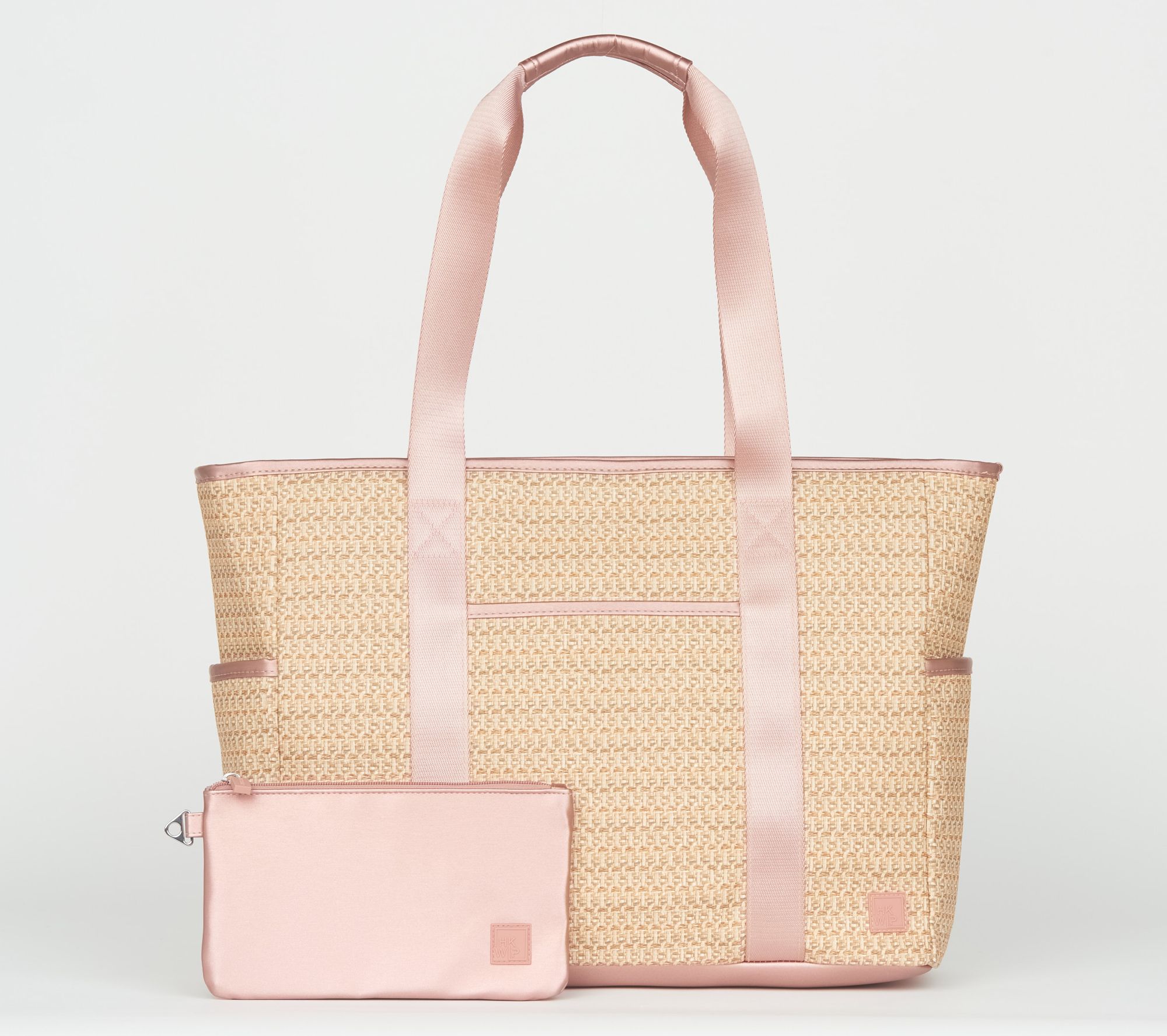 IHKWIP The XL Coastal Raffia Tote w/ RFID Pouch