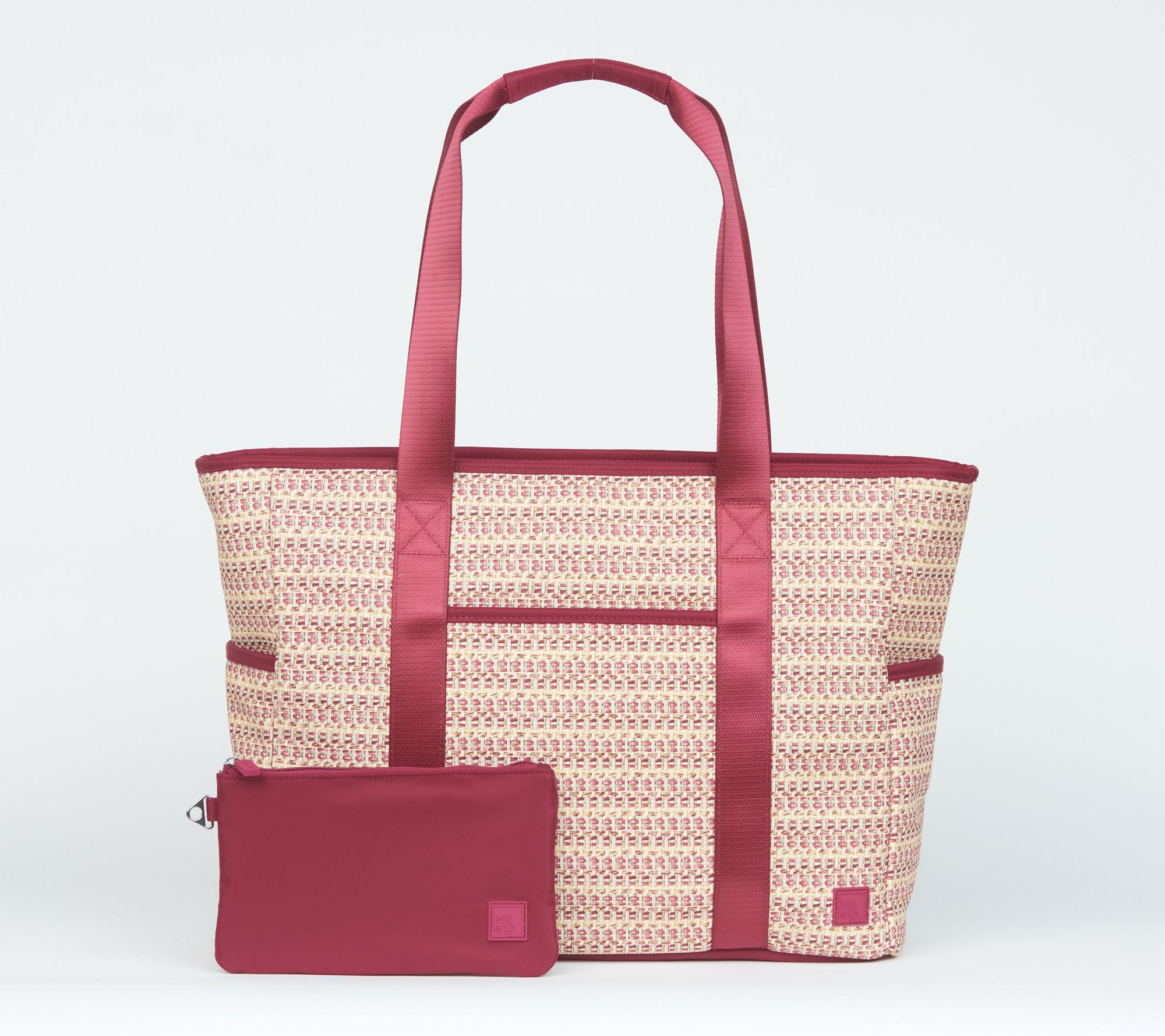 IHKWIP The XL Coastal Raffia Tote with RFID Pouch