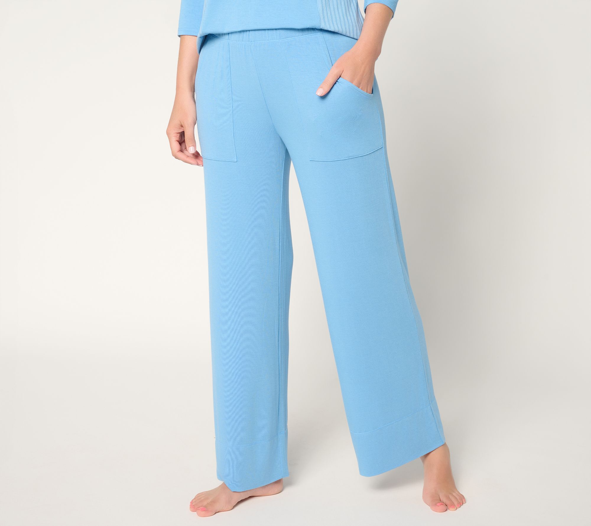 Modern Soul x Anybody Soothing Knit Jersey Pull-On Ankle Pant