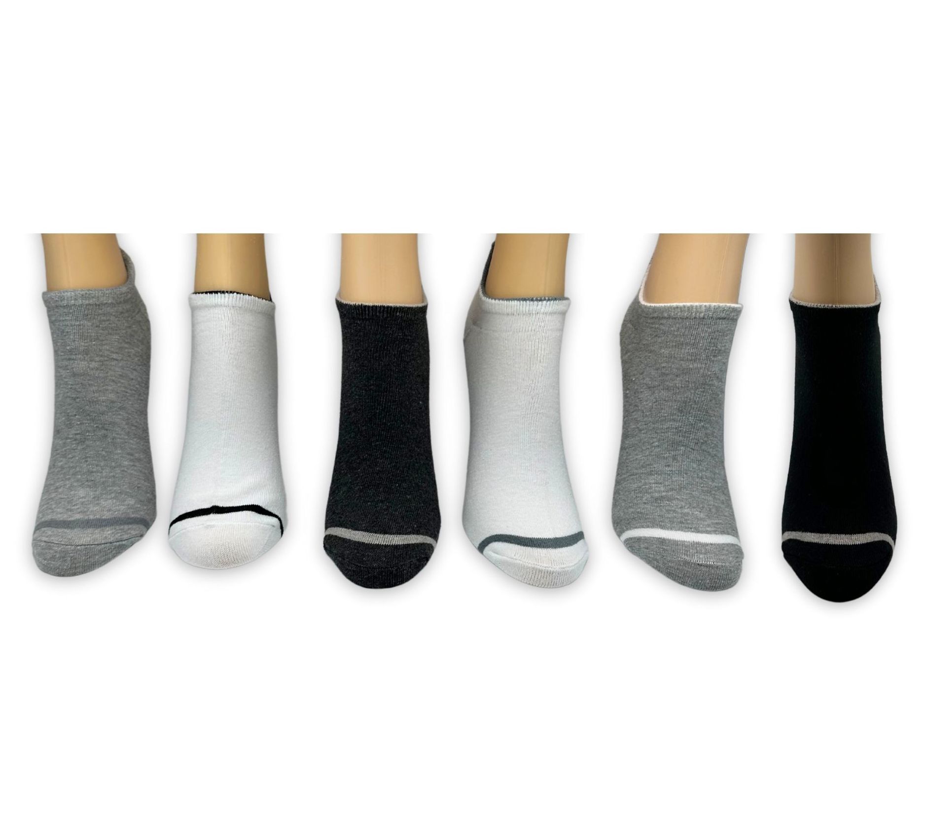 Brookstone Ladies' Set of 6 No-Show Socks