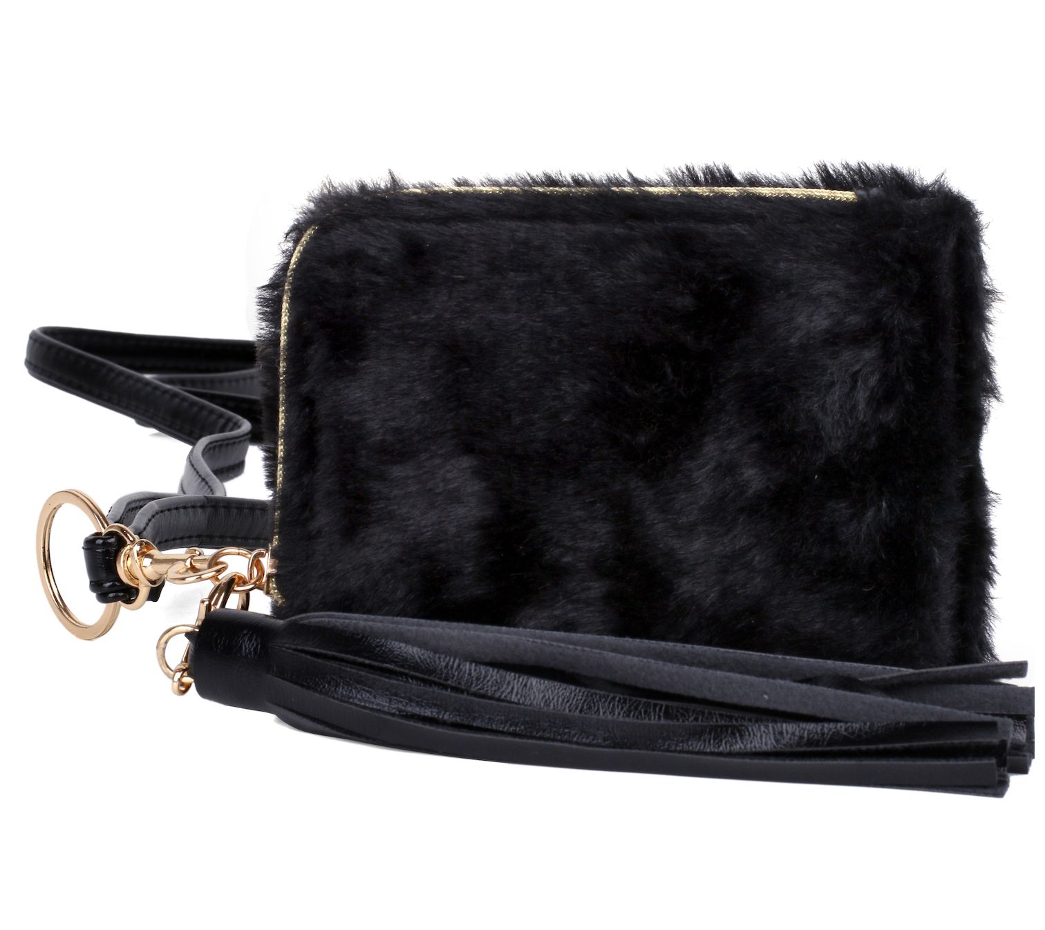 Julia Buxton Pebble Zip Tassel Wristlet & CardHolder