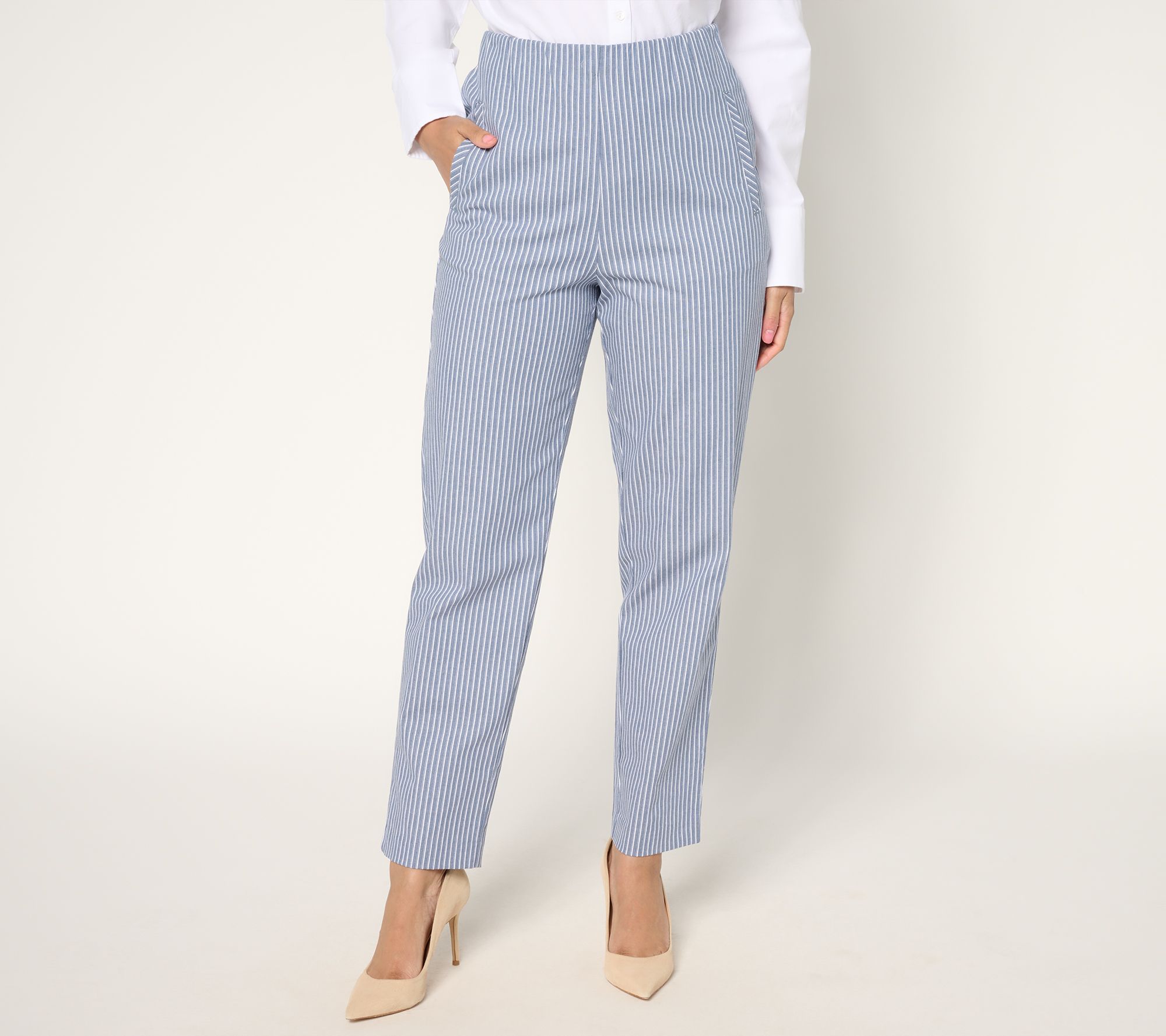 "As Is" BEAUTIFUL by Lawrence Zarian Reg Pull On Ankle Pant