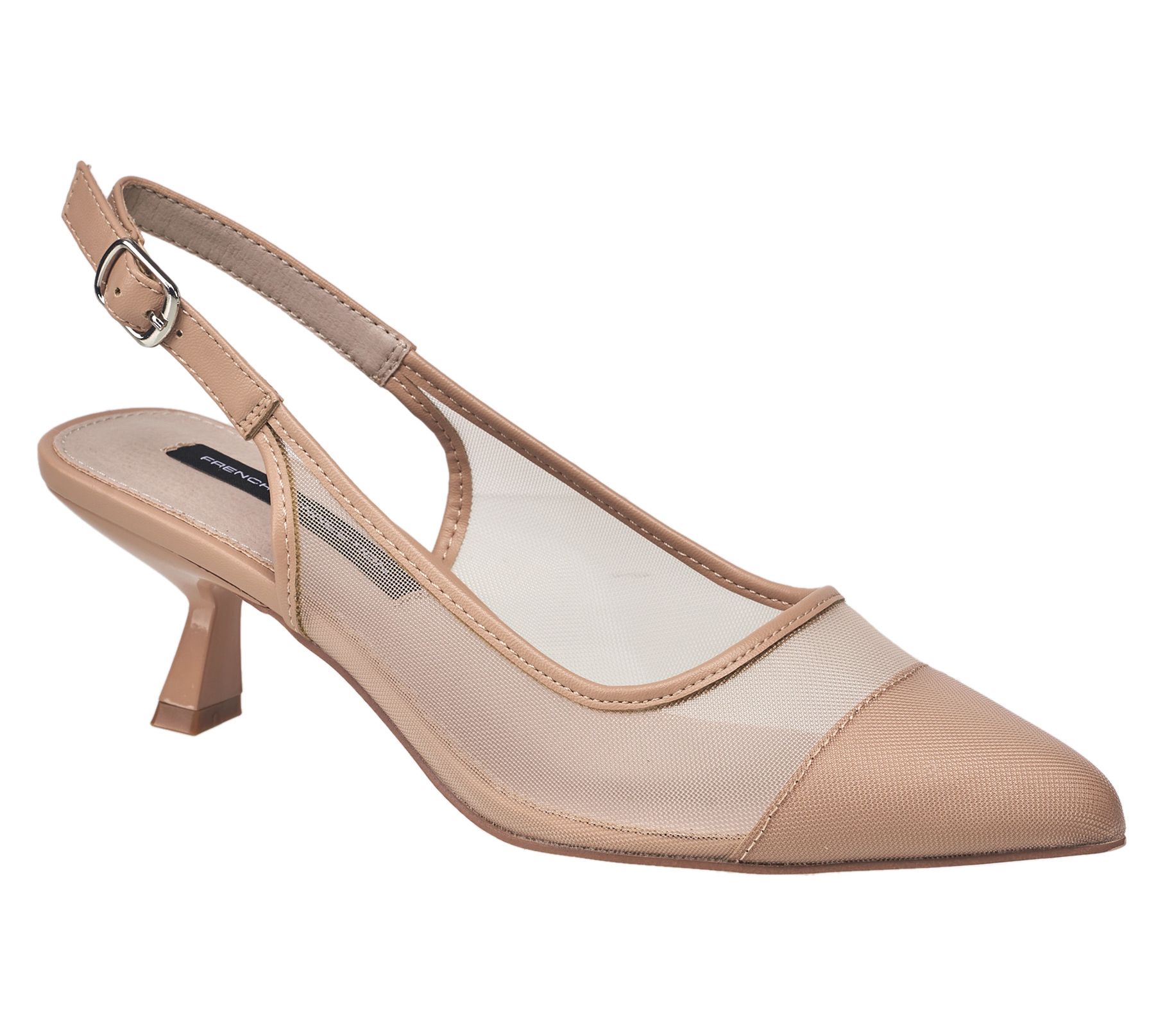 French Connection Women's Cuba Mesh Slingback Pump