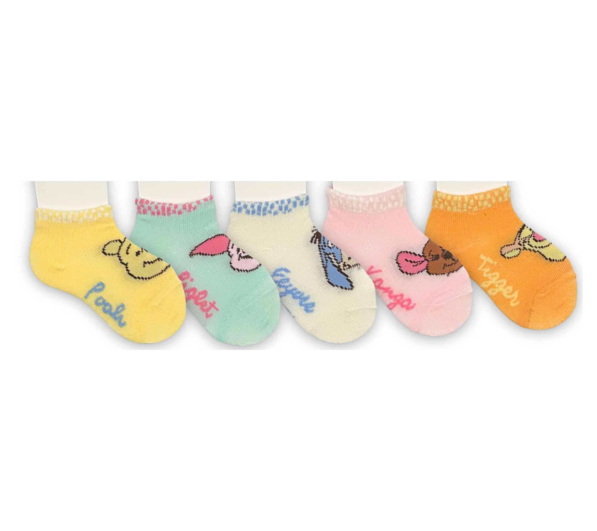 Disney Infant Set of 5 Character Shorty Socks