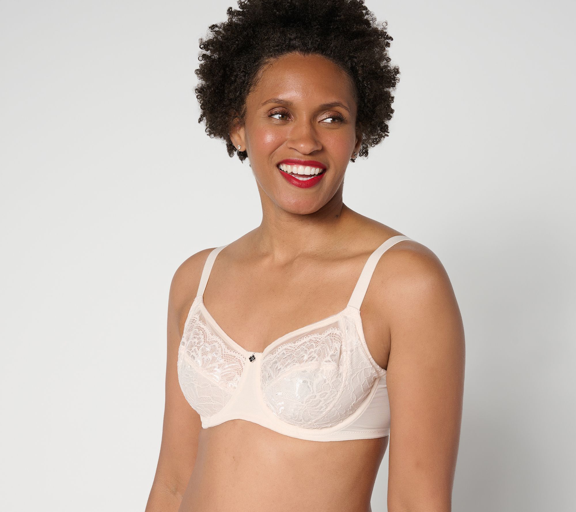 "As Is" Breezies Natural Curves Unlined Support Underwire Bra