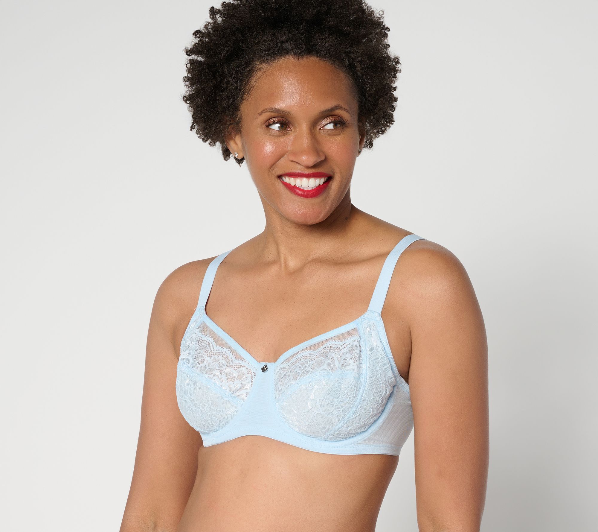"As Is" Breezies Natural Curves Unlined Support Underwire Bra