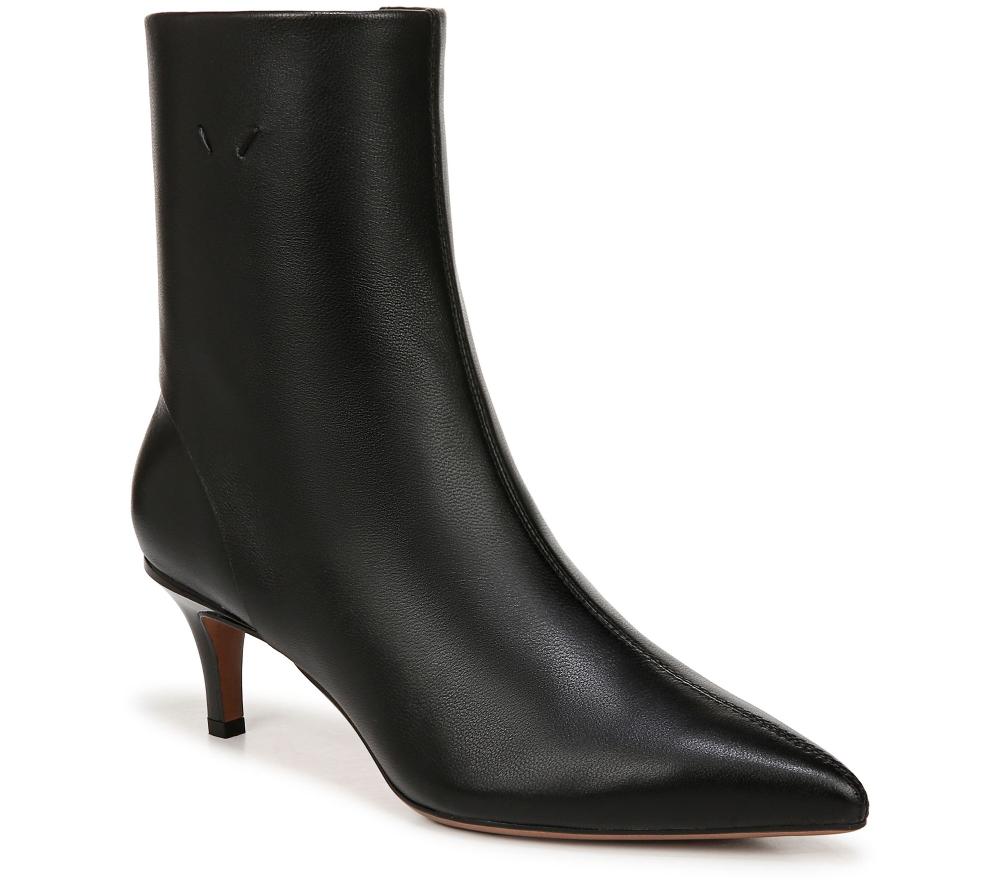 Franco Sarto Mid Shaft Kitten Heel Boots - Anna