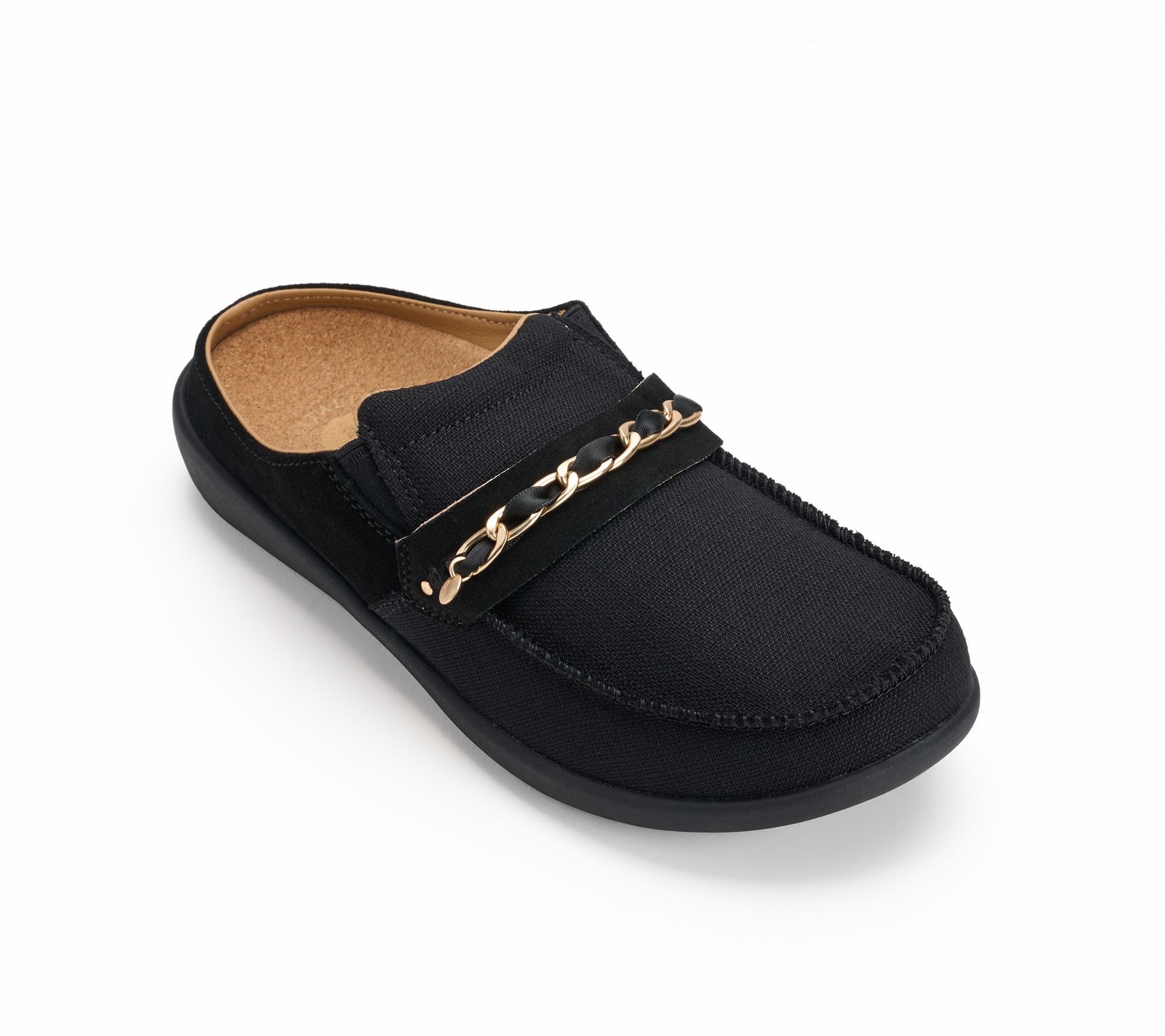 Revitalign Orthotic Textile Mules with Chain - Siesta Chain