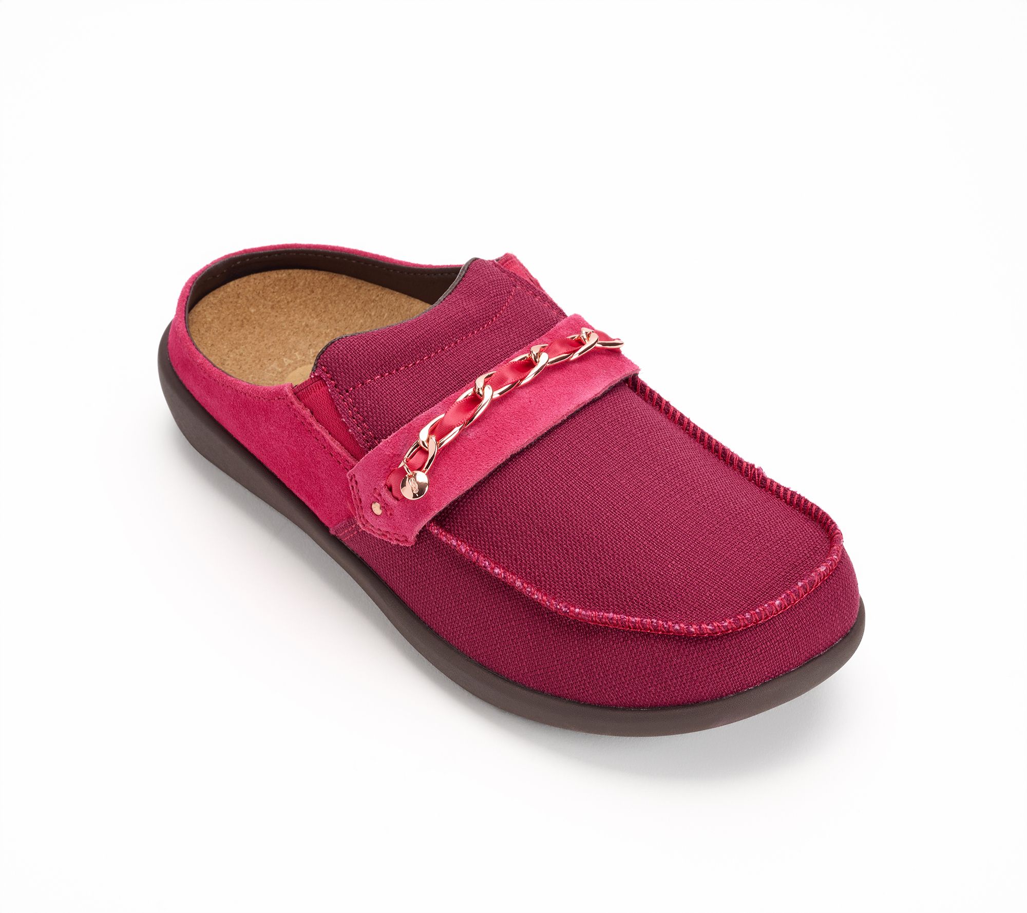 Revitalign Orthotic Textile Mules with Chain - Siesta Chain