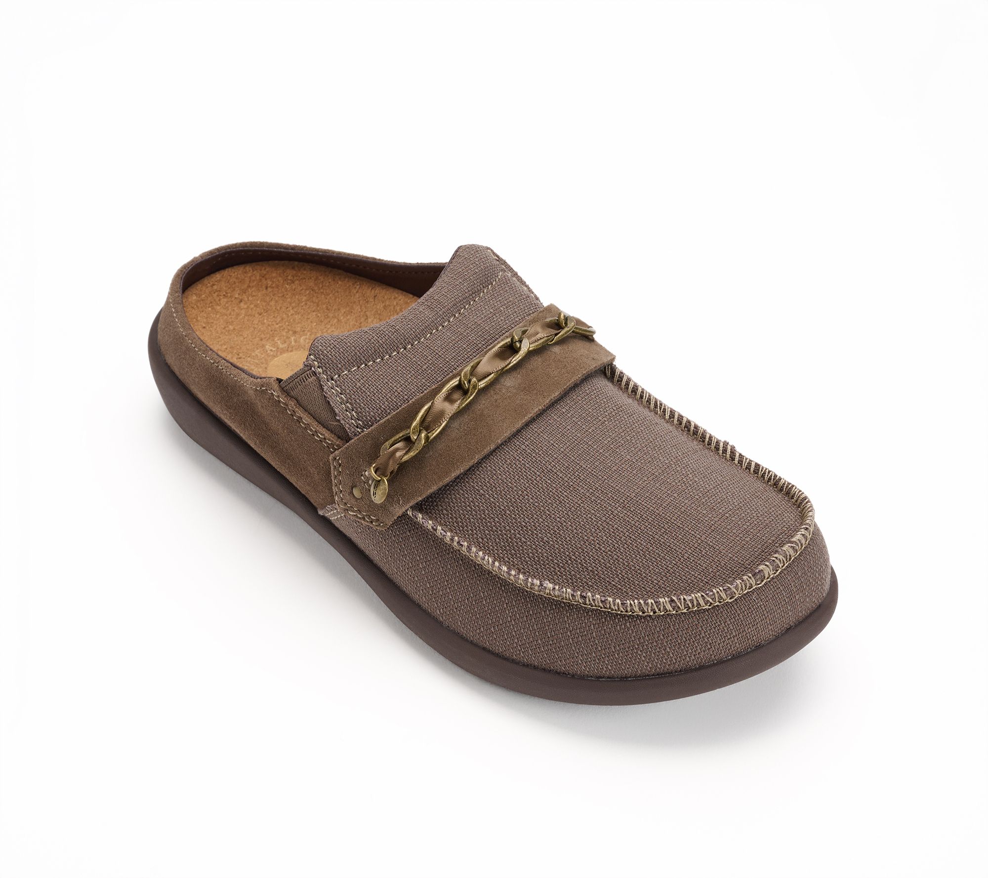 Revitalign Orthotic Textile Mules with Chain - Siesta Chain