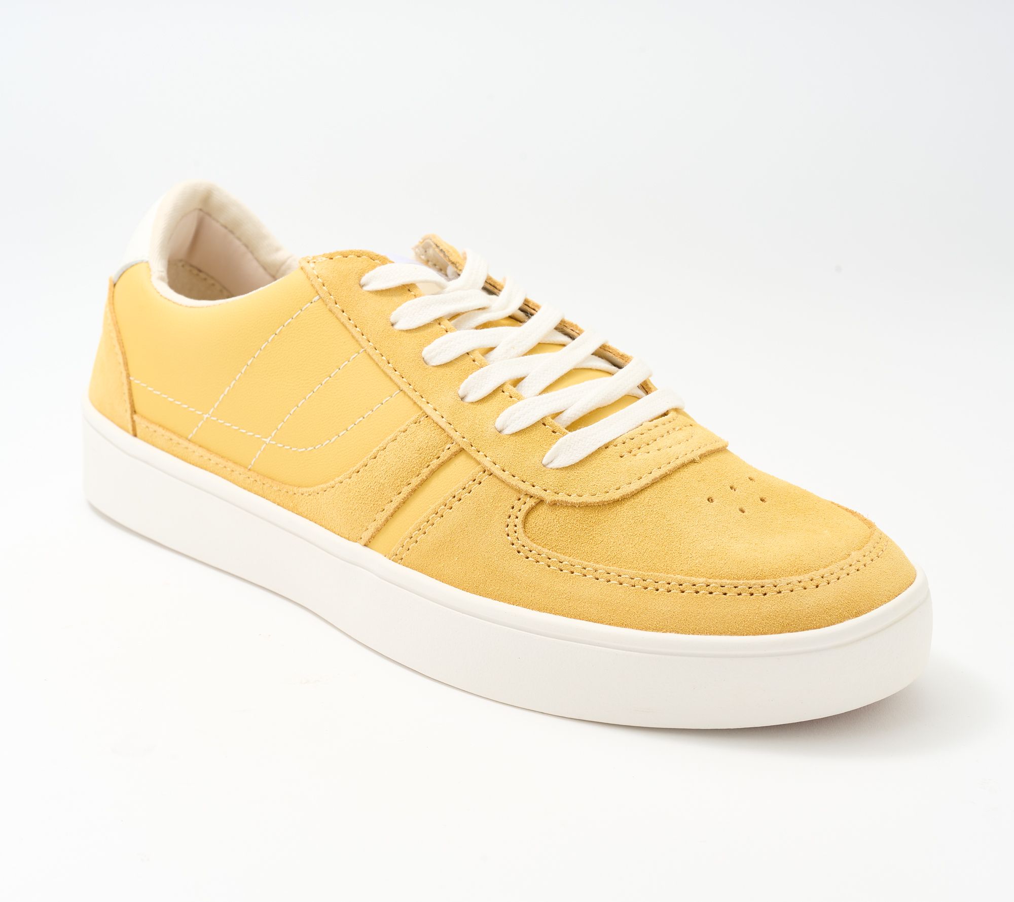 Revitalign Orthotic Suede Retro Sneakers - Fonda - QVC.com