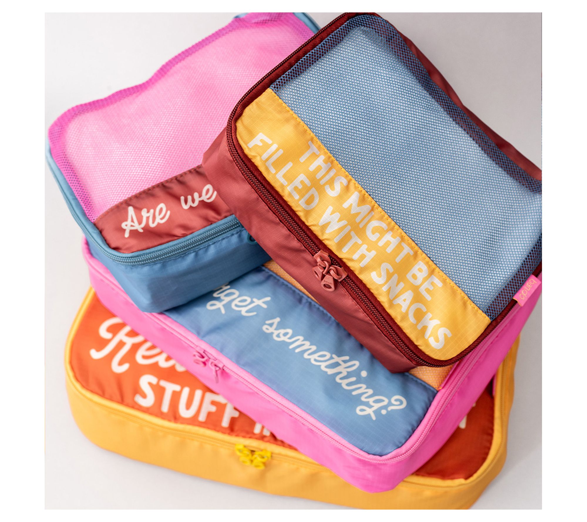 ban.do Really Important Stuff 4-Piece Packing Cube Set