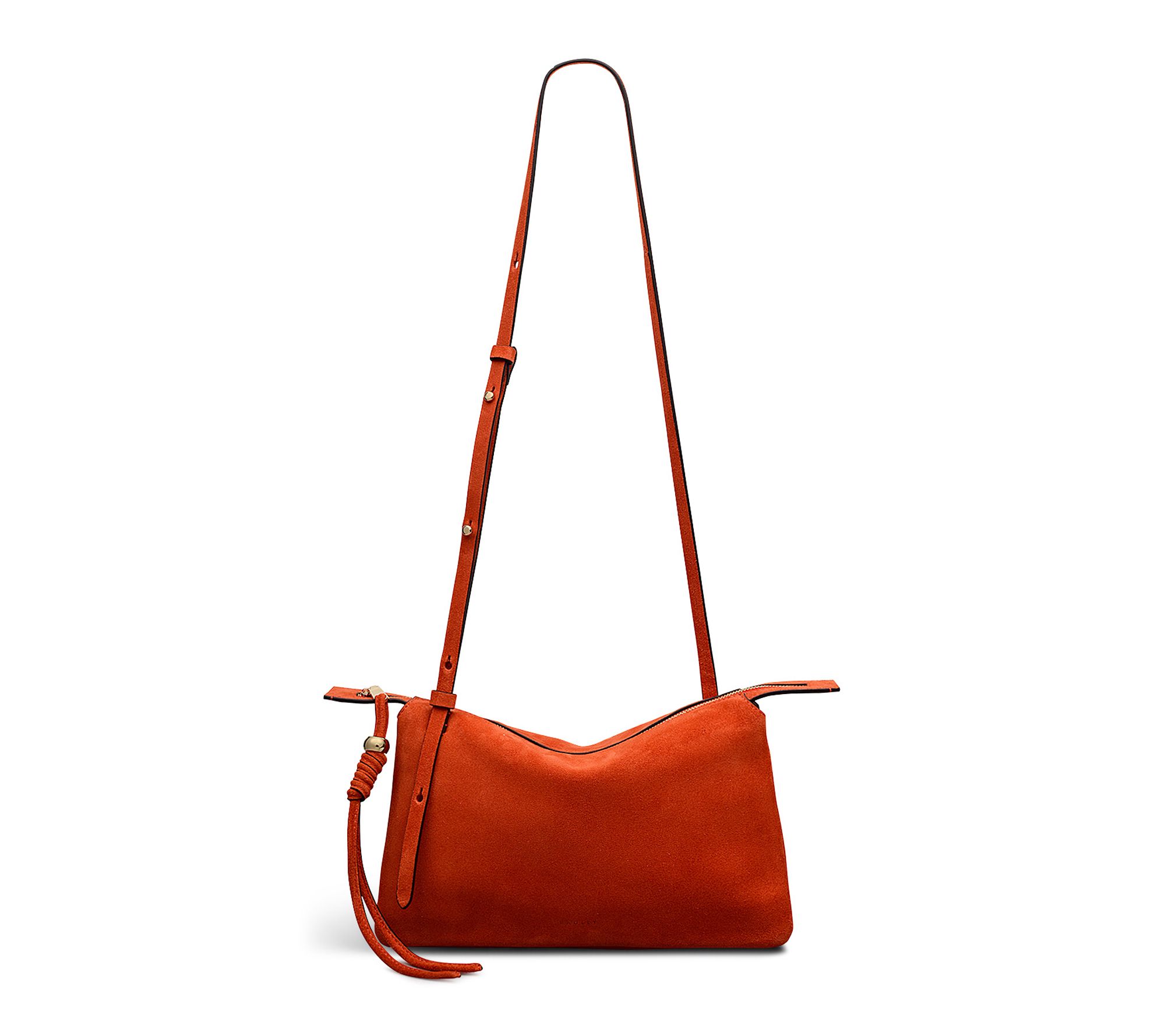 Radley The Romilly Suede Medium Zip Top Crossbo dy