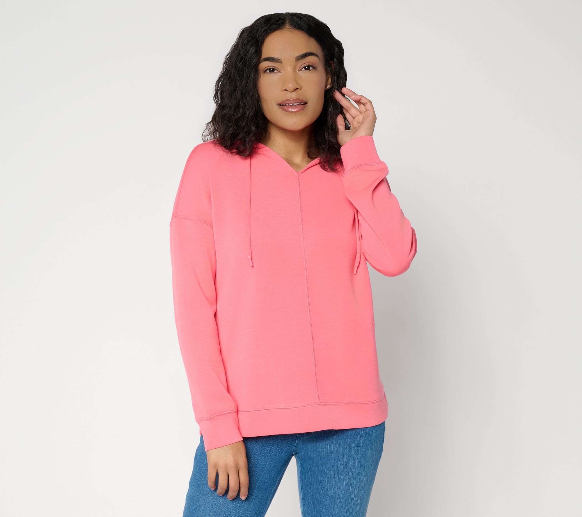  Belle by Kim Gravel ScubaLuxe Hoodie with Pockets - A721519