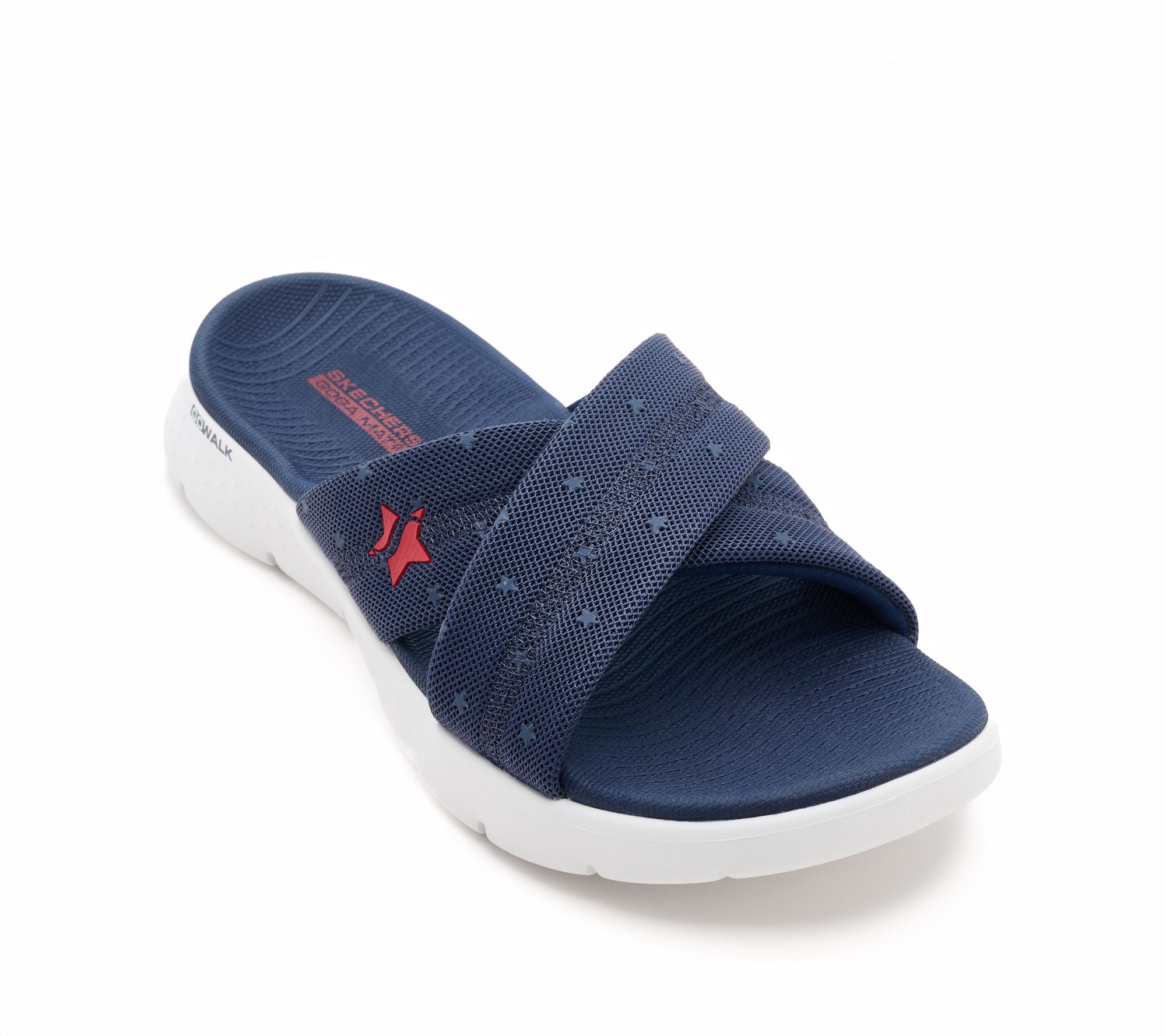  Skechers GO WALK Flex Americana Slide Sandals