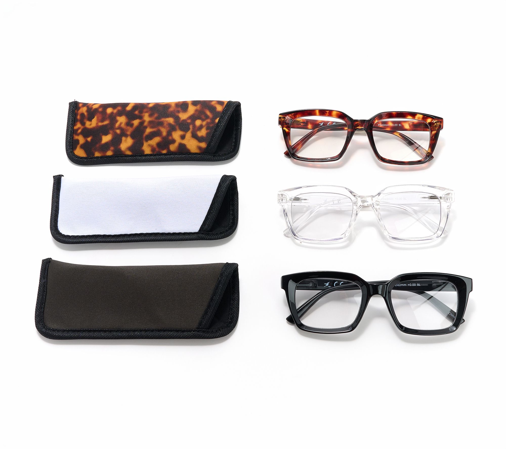 Hummingbird Santa Fe Set of 3 Auto-Tint Blue Light Sun Readers, 0-2.5