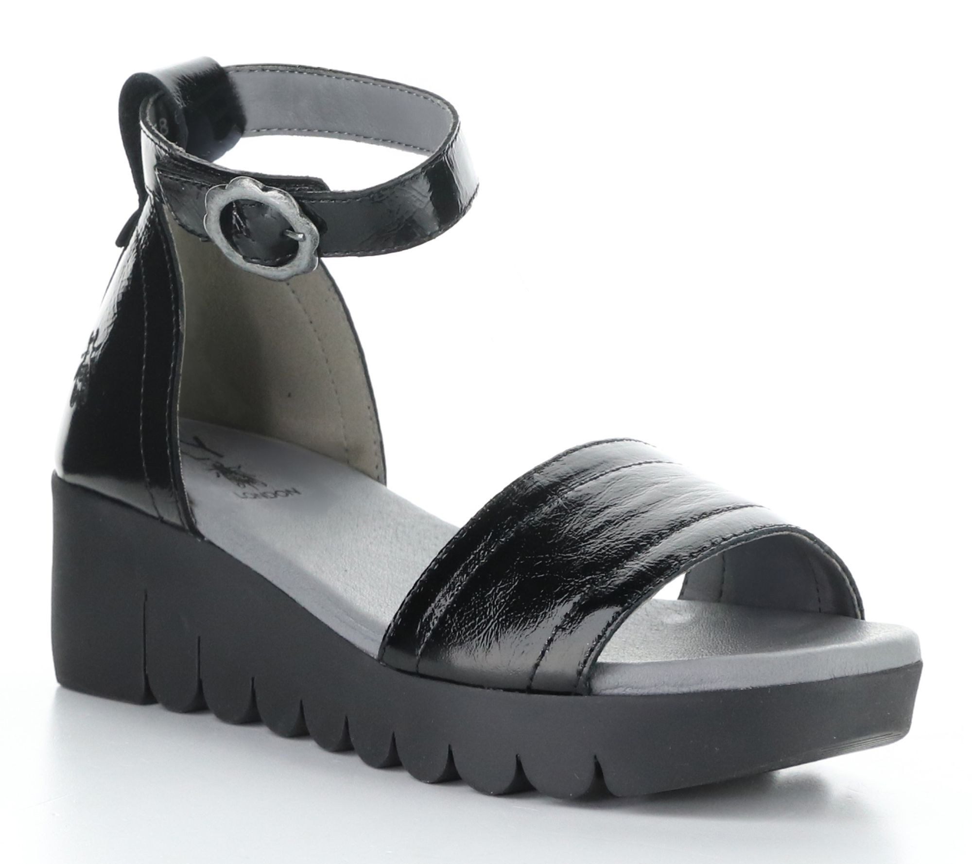 Fly London Nappalak Patent Leather Sandals - Voik386Fly